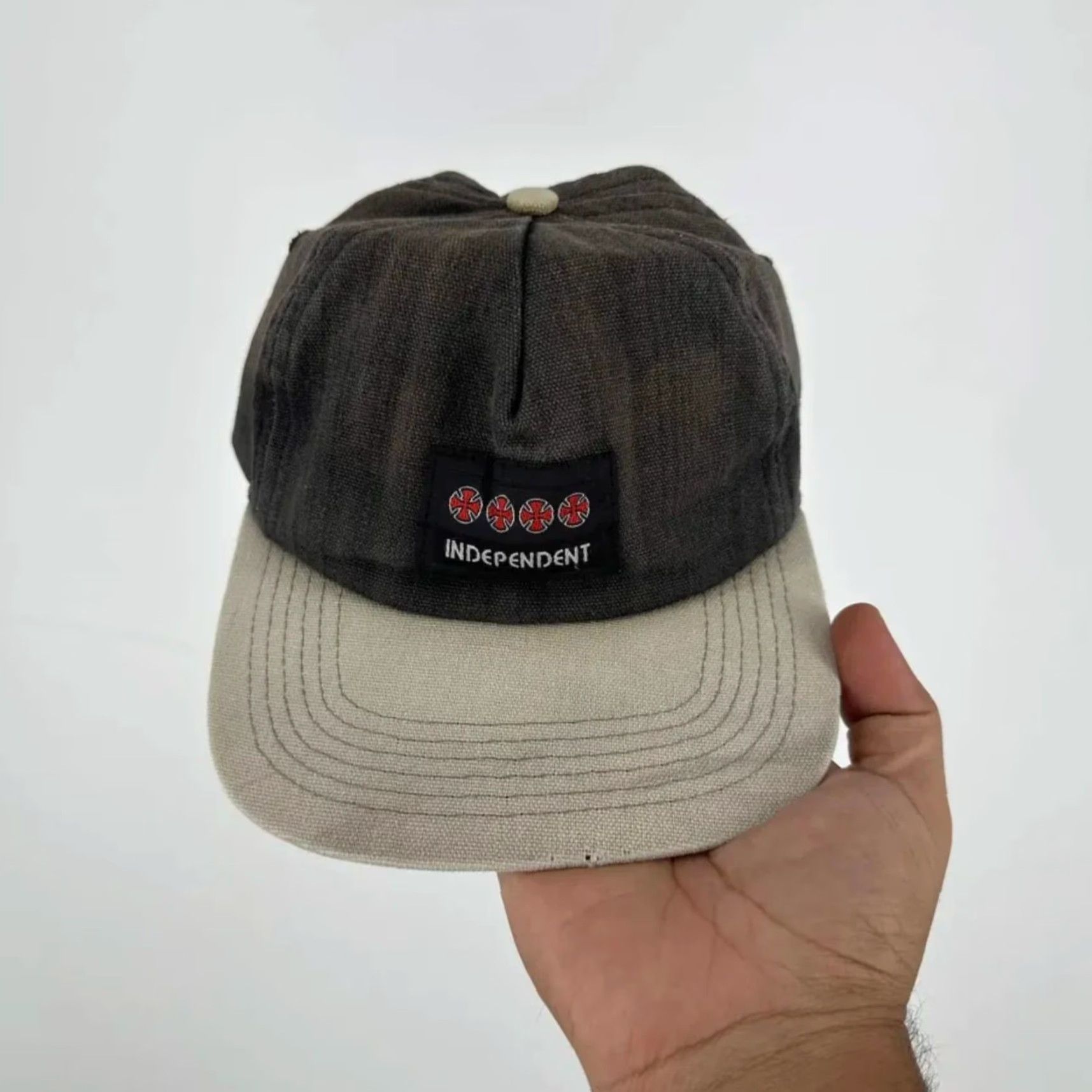 Vintage VINTAGE Independent Truck Company Hat Baseball Cap One Size Men Black Skater Strapback Cap Size ONE SIZE - 2 Thumbnail