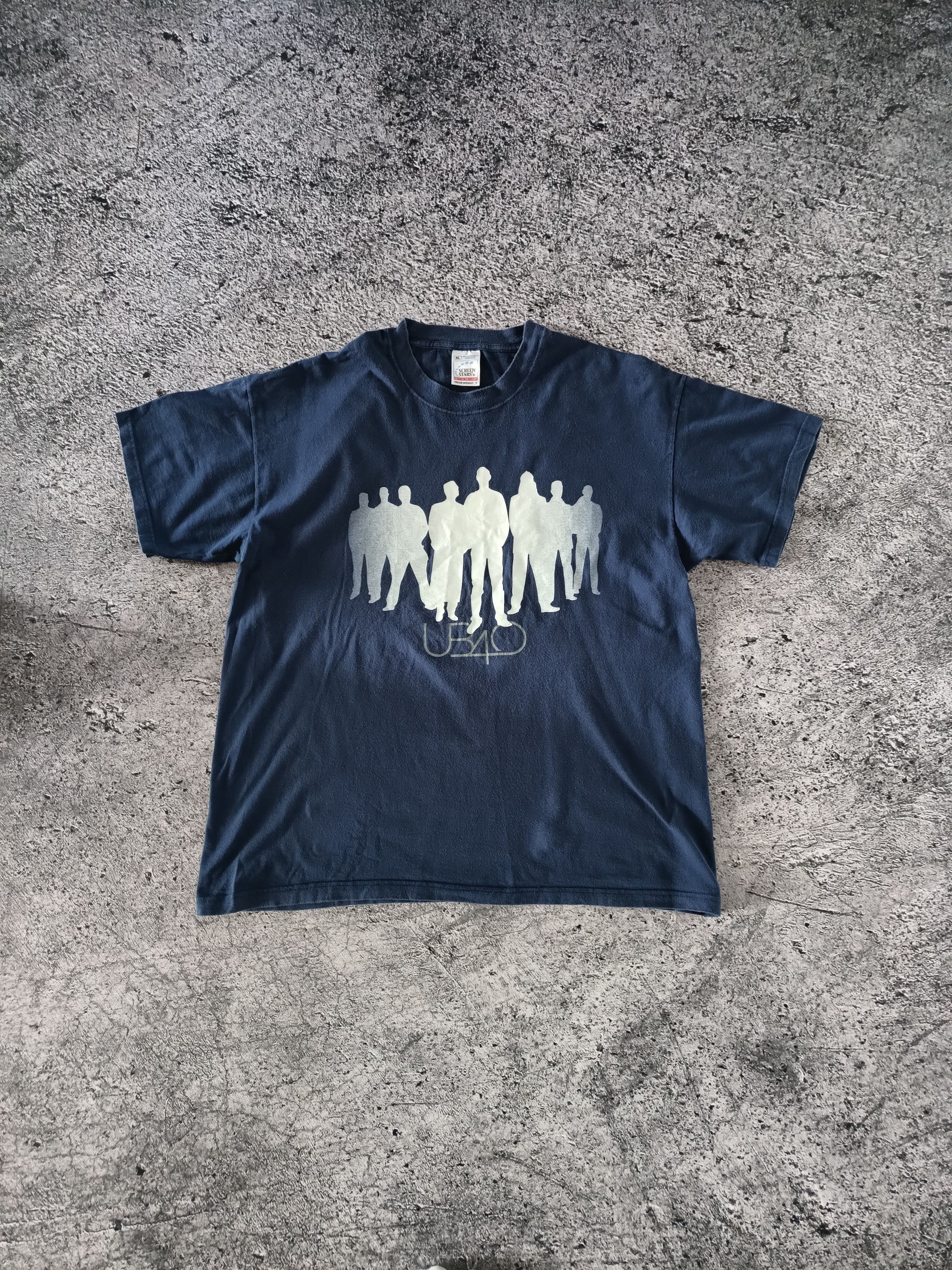 Band Tees × Rap Tees × Vintage UB40 Tour Vintage 90's Reggie Rap Merch Tee Size US XL / EU 56 / 4 - 1 Thumbnail