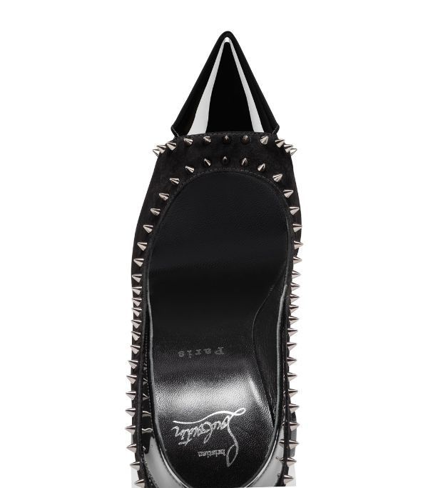 Christian Louboutin o1s1wg110924 Duvette Spikes Pumps in Black Size US 5 / IT 35 - 3 Thumbnail