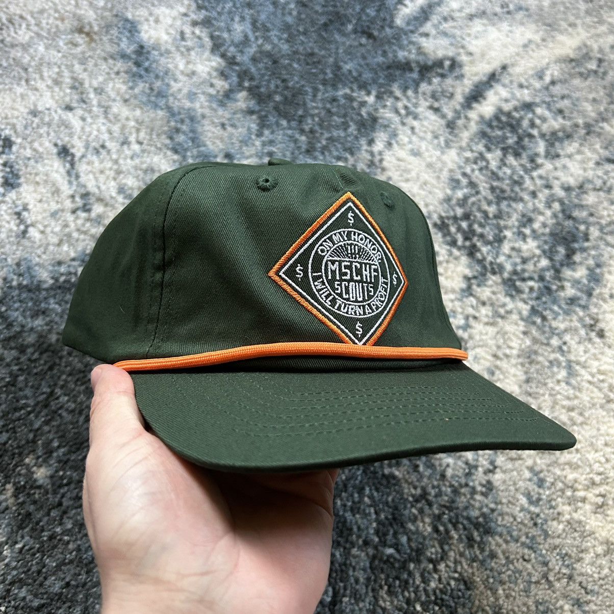 MSCHF MSCHF SCOUTS ROPE HAT STRAPBACK EMBLEM SEAL UNiFORM Size ONE SIZE - 5 Thumbnail
