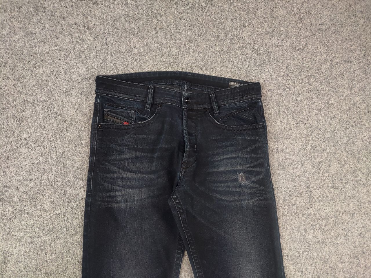 Diesel Diesel akee tapered Blue Faded denim Jeans Vintage Style Size US 32 / EU 48 - 3 Thumbnail