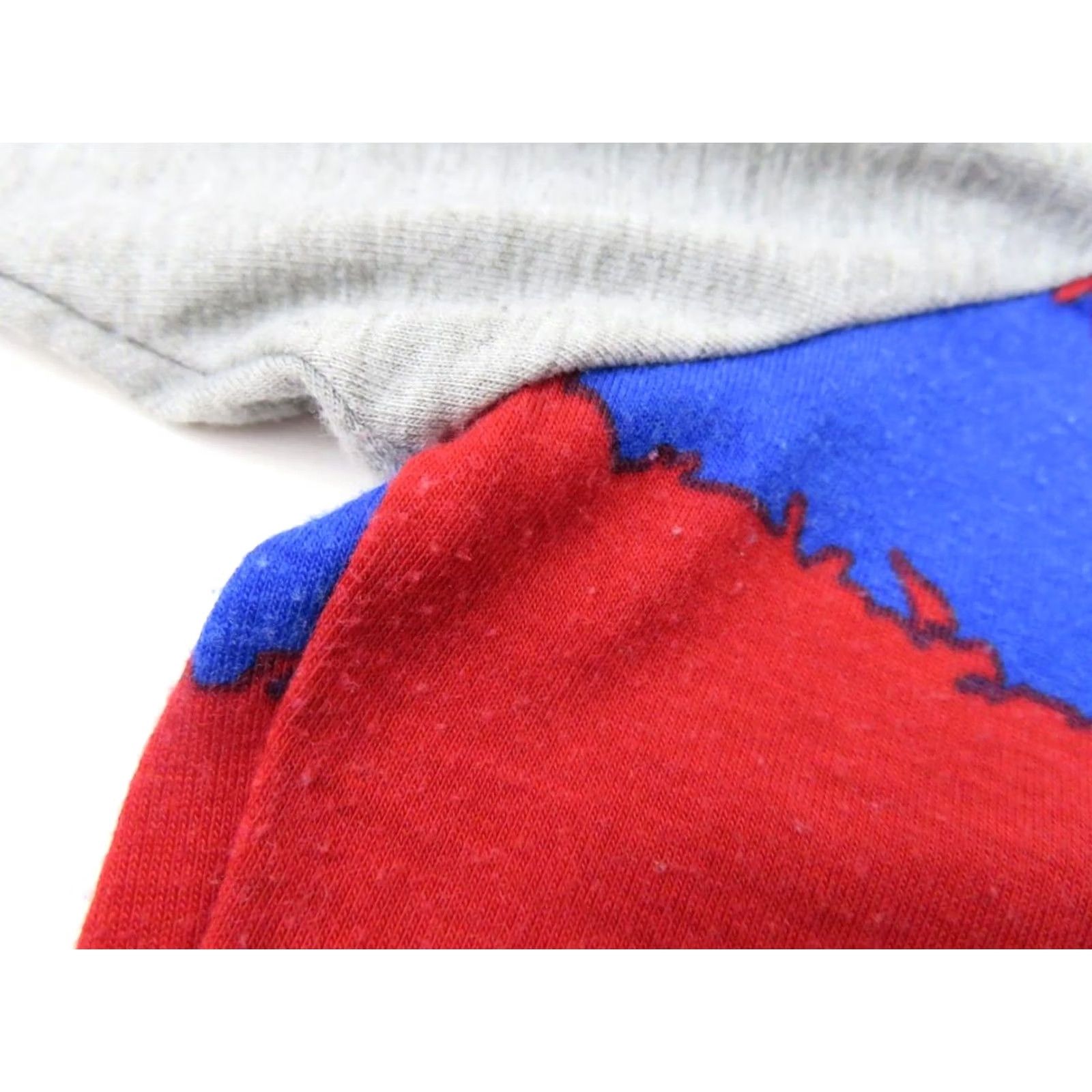 Vintage LuLaRoe Blue Red Stripe Gray Randy Shirt Women's XS Top Tee Baseball Raglan Size XS / US 0-2 / IT 36-38 - 6 Thumbnail