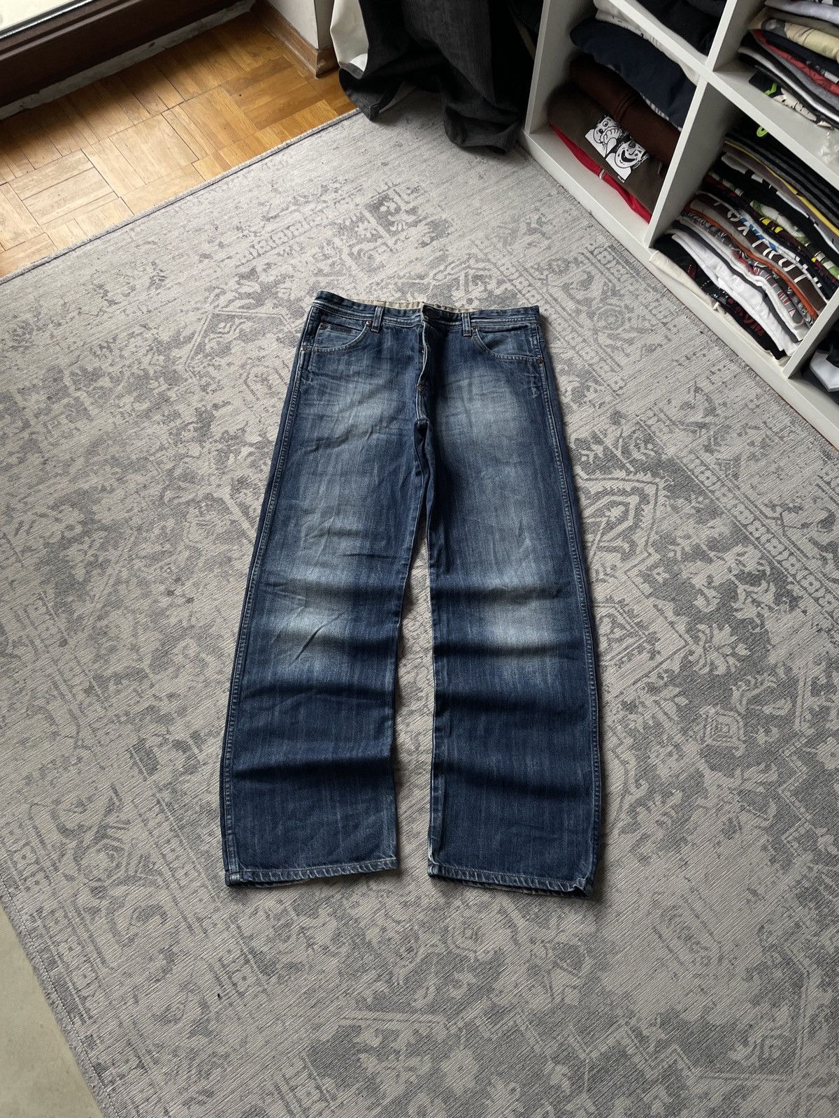 Vintage Vintage Avant Garde Baggy Jeans Faded Japanese Wide Y2K Wash Size US 30 / EU 46 - 1 Thumbnail