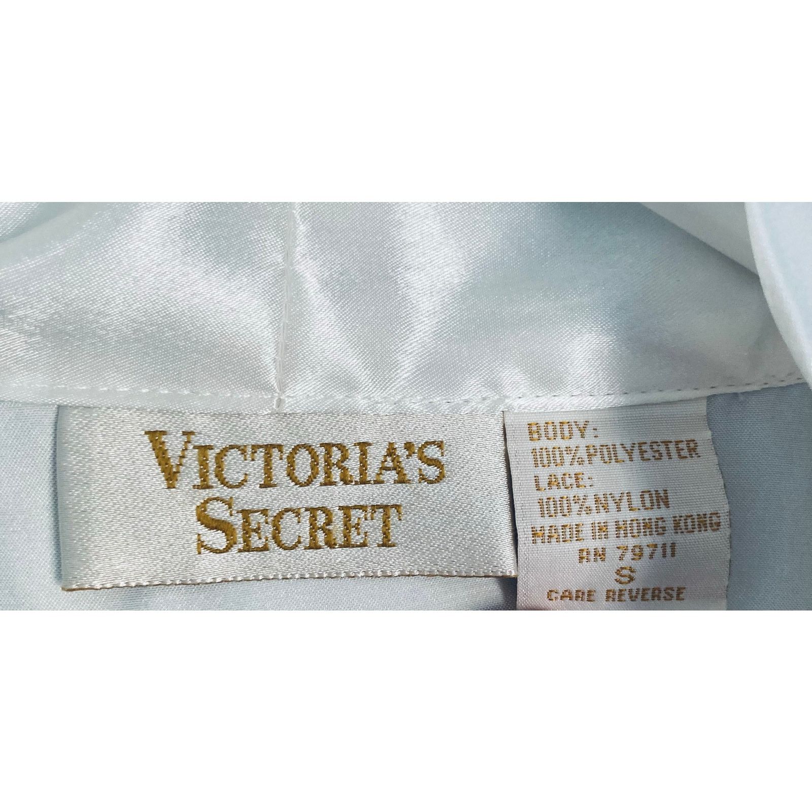 Victoria's Secret Vintage Gold Label Victoria's Secret Robe White Lace Small Size ONE SIZE - 6 Thumbnail