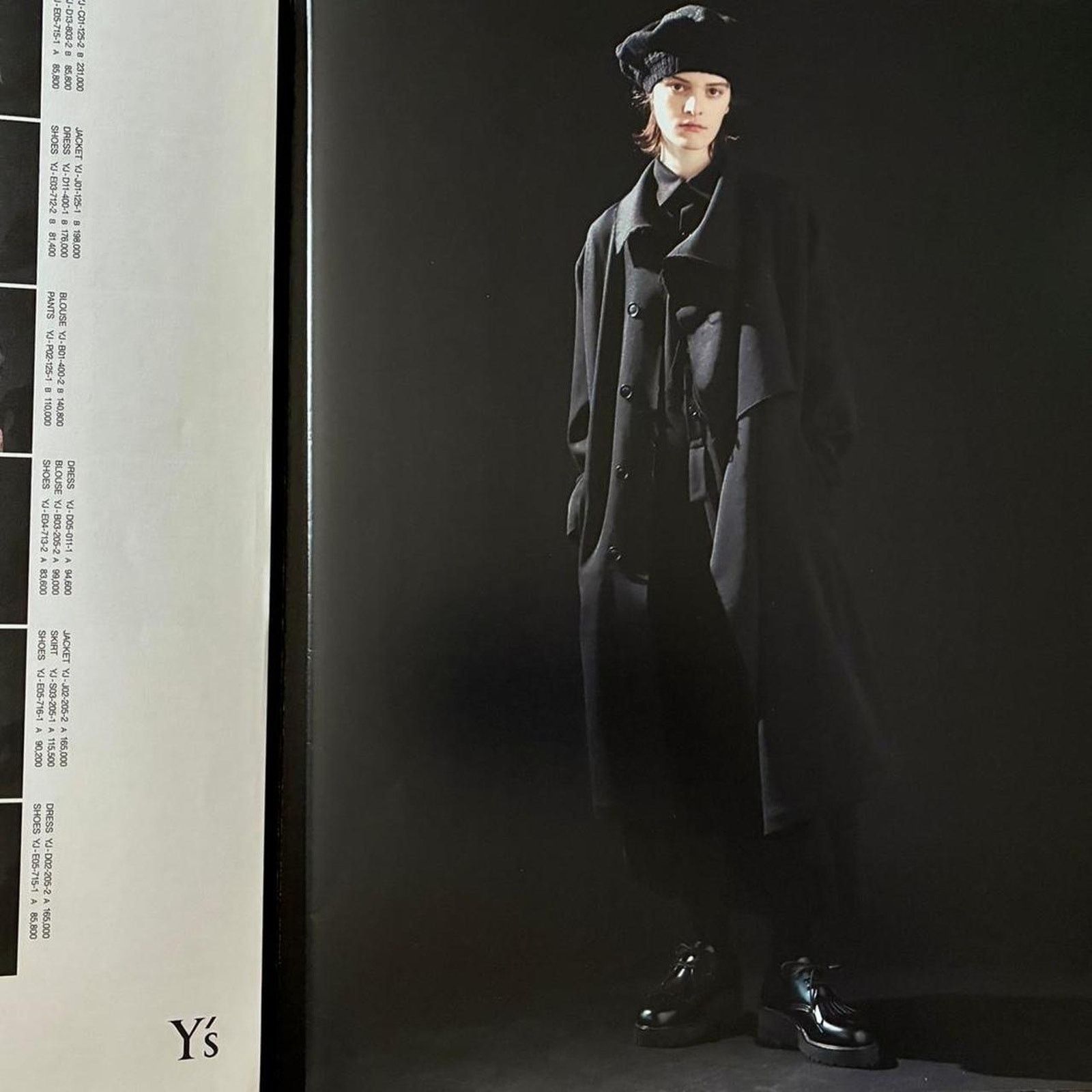 Japanese Brand × Y's × Yohji Yamamoto Y’s by Yohji Yamamoto A / W 2023-24 look book catalog Size ONE SIZE - 2 Thumbnail