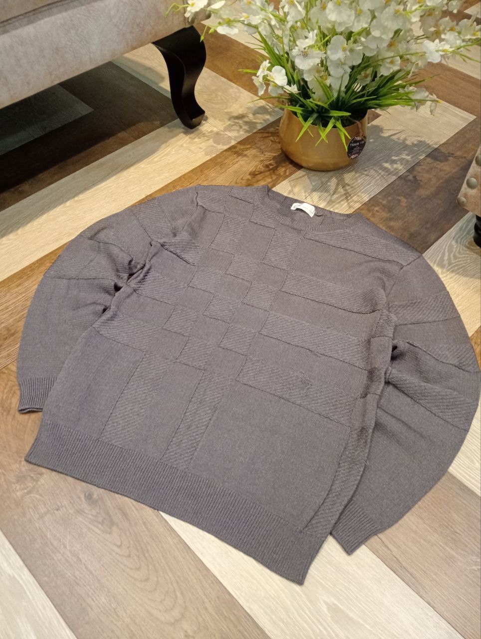 Tornado Mart TORNADO MART JAPAN PATCHWORK CREWNECK KNIT TOP SWEATER Size US L / EU 52-54 / 3 - 3 Thumbnail