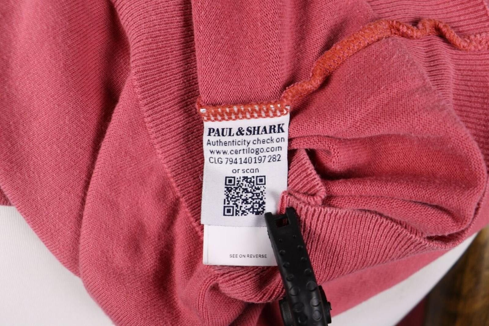 Paul & Shark Paul & Shark Yachting Pink 1/4 Zip Knit Sweater Size L Size US L / EU 52-54 / 3 - 11 Thumbnail