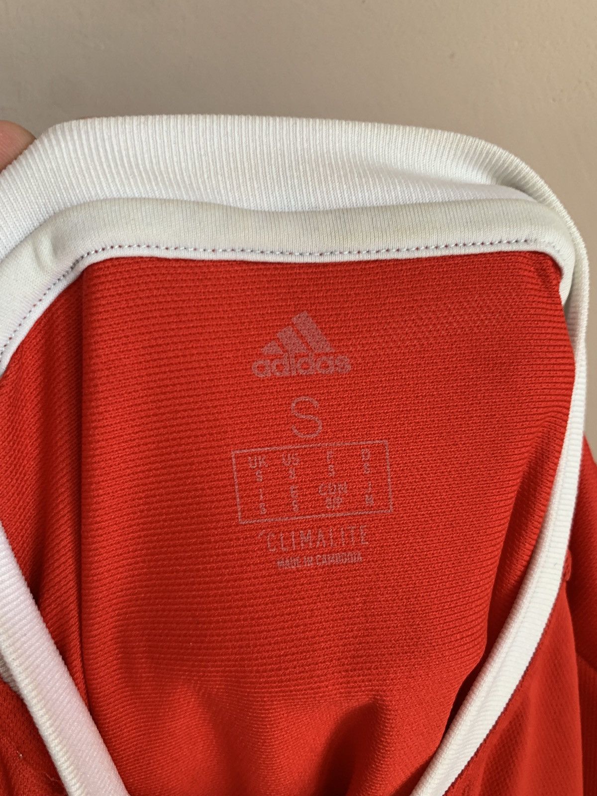 Adidas Wales 2018 Home Football Shirt Adidas Soccer Jersey Size S Size US S / EU 44-46 / 1 - 15 Thumbnail