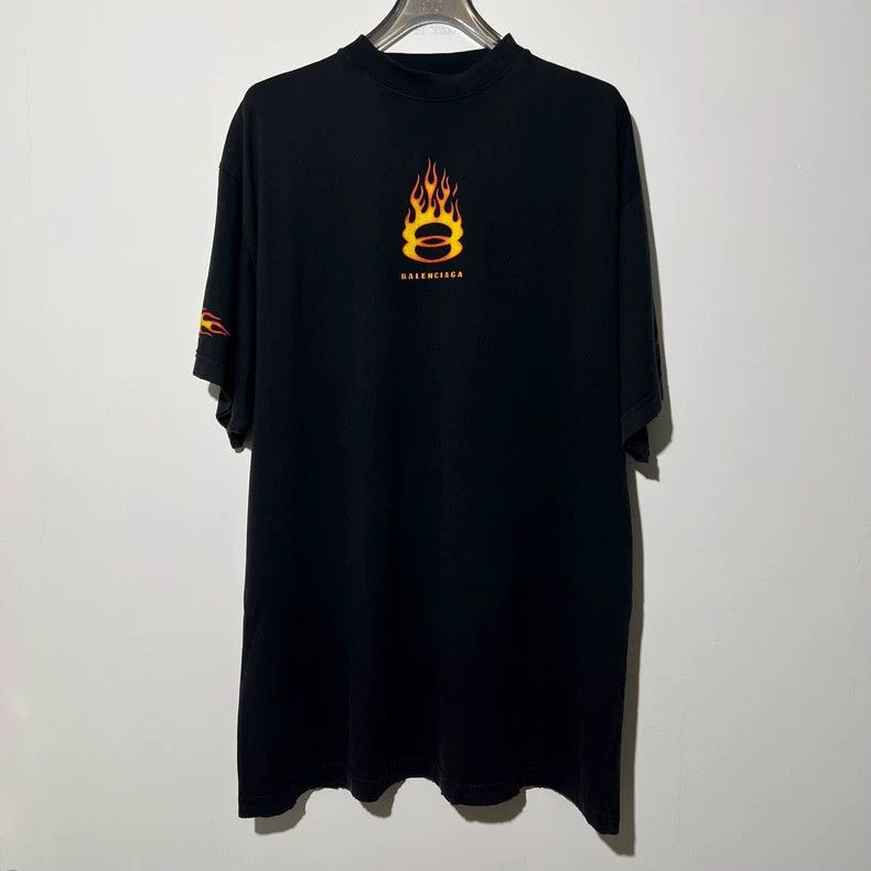 Balenciaga Balenciaga Double-ring flame short sleeve Size US L / EU 52-54 / 3 - 1 Thumbnail