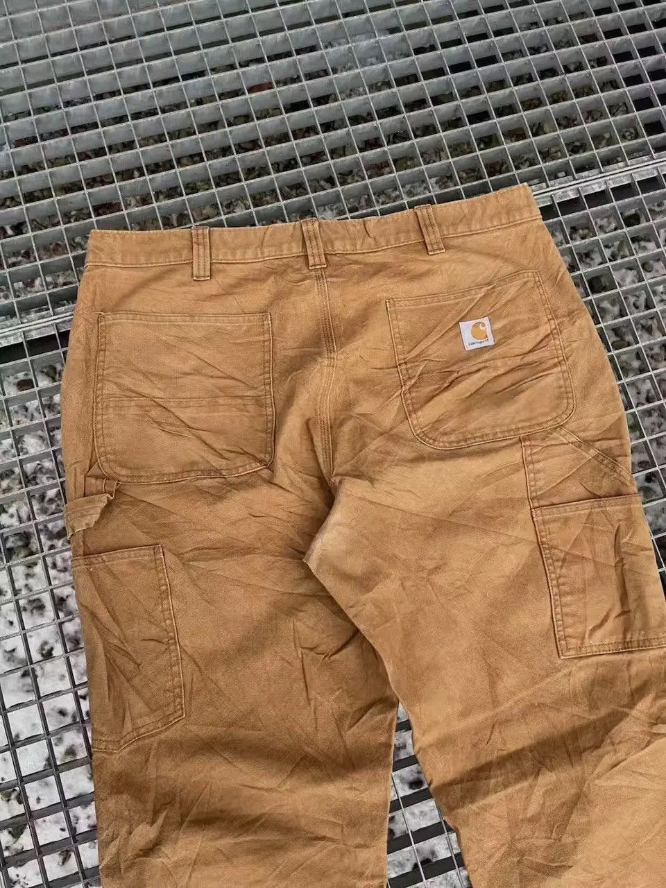 Carhartt × Vintage Vintage Carhartt Double Knee USA Work Hype Baggy Pants Size US 38 / EU 54 - 6 Thumbnail