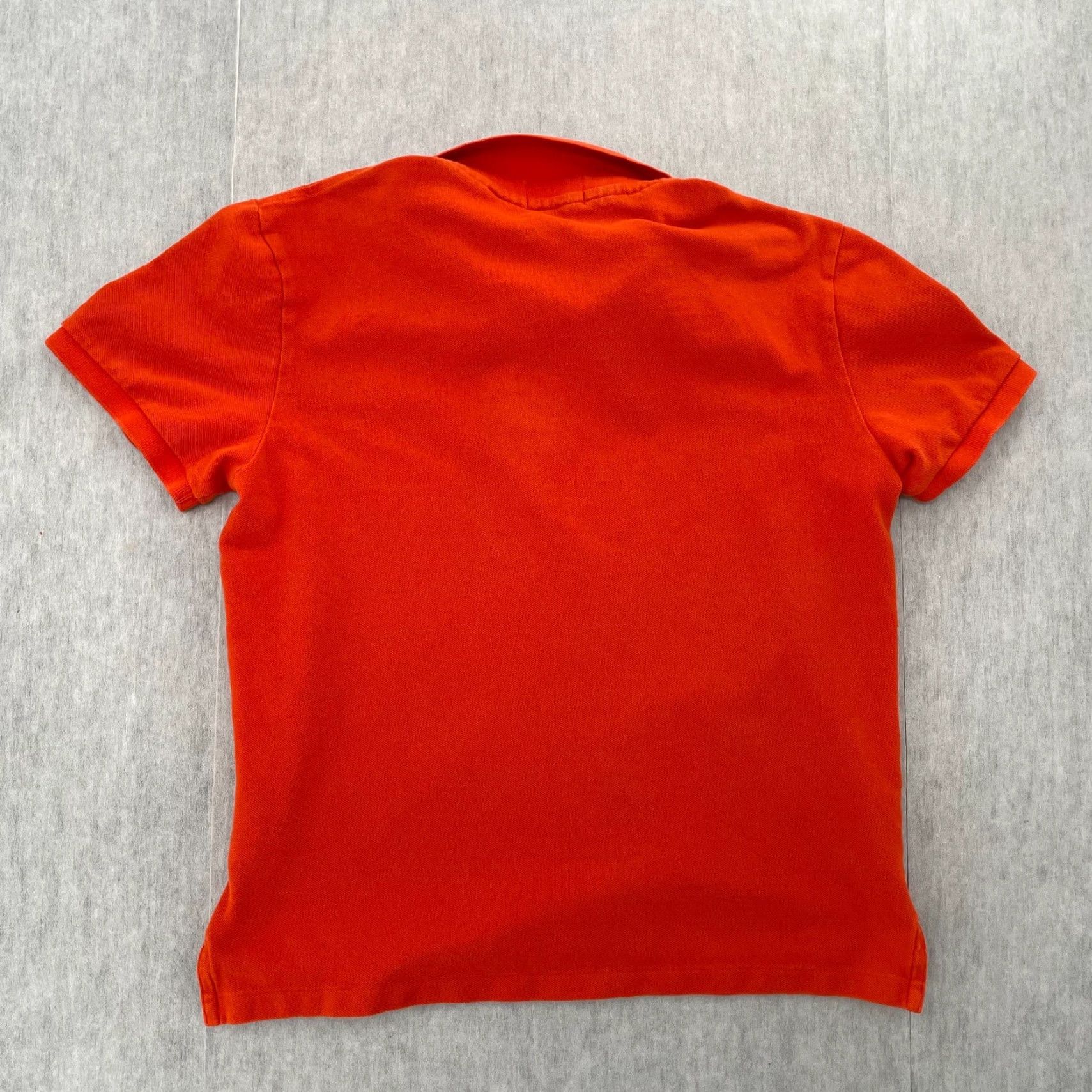 Ralph Lauren Rugby Ralph Lauren Shirt Adult Large Orange Polo Collar Button Short Sleeve Mens Size US L / EU 52-54 / 3 - 2 Thumbnail