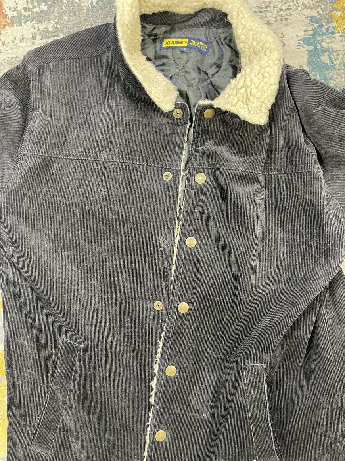 Xlarge Xlarge Corduroy Boa Sherpa Fleece Coach Jacket Size US S / EU 44-46 / 1 - 11 Thumbnail