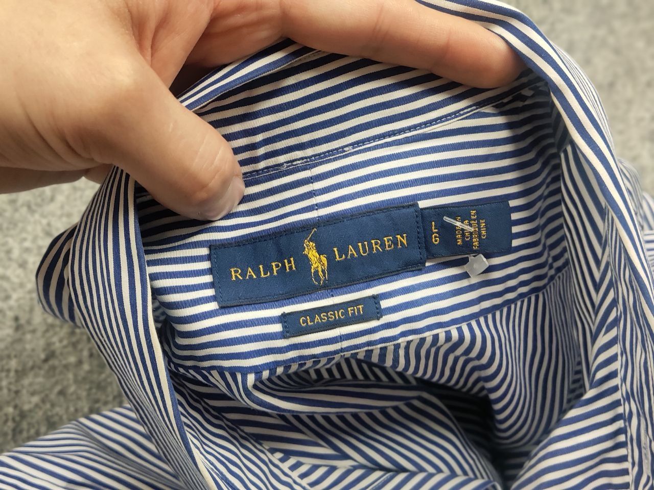 Polo Ralph Lauren Polo Ralph Lauren Striped Long sleeve button classic shirt Size US L / EU 52-54 / 3 - 7 Thumbnail