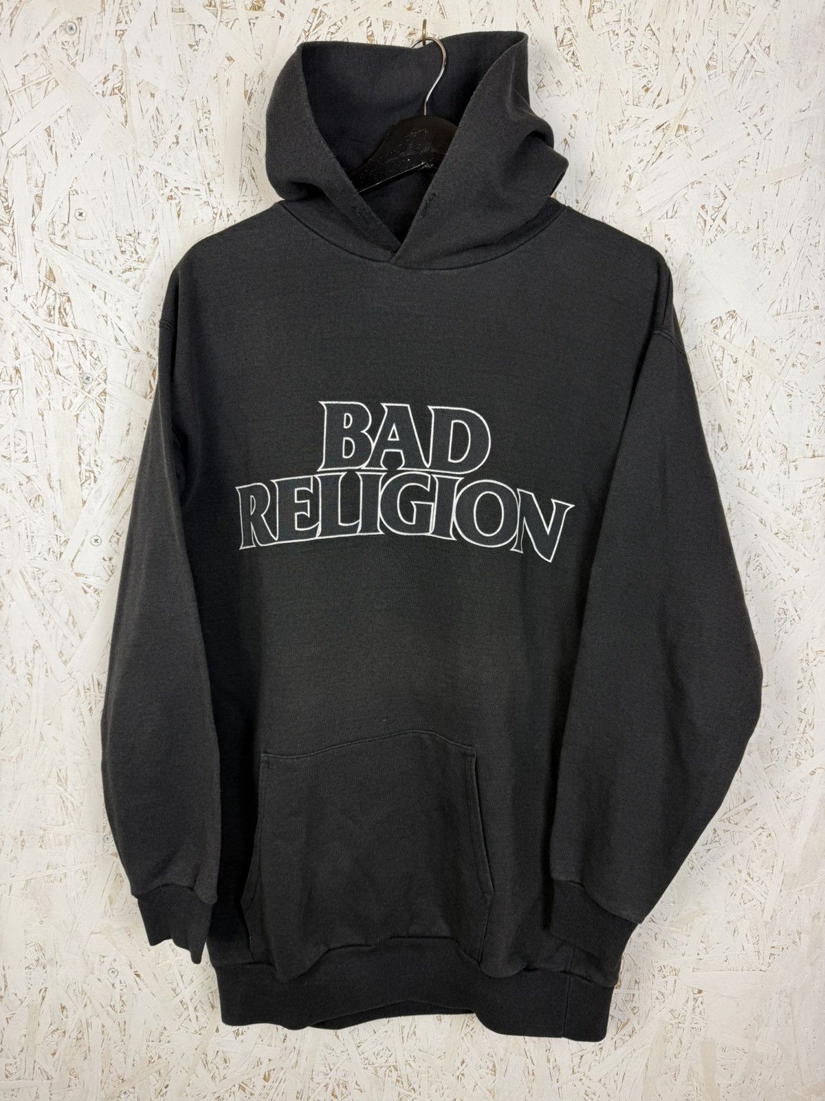 Band Tees 90s Vintage Bad Religion Punk Rock Band Center Logo Hoodie Size US XL / EU 56 / 4 - 1 Thumbnail