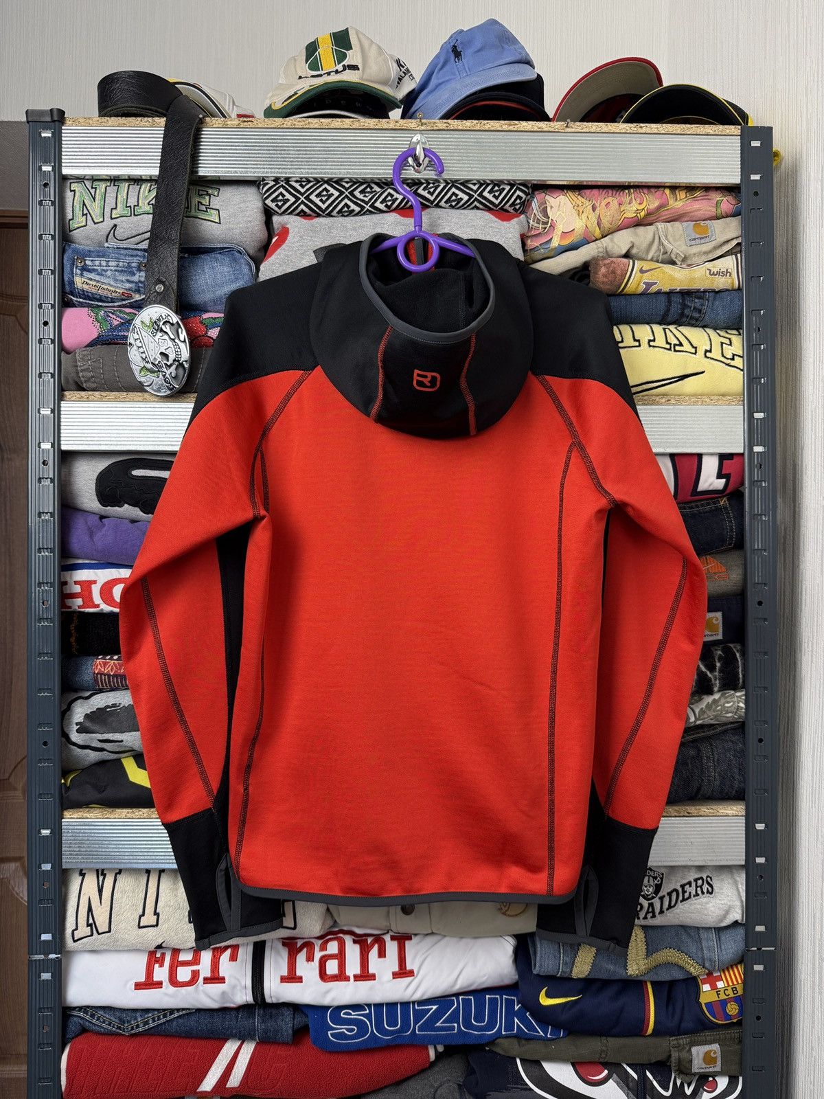 ORTOVOX ORTOVOX Full Zip Fleece Hoodie Merino Wool Inside Outdoor Size US S / EU 44-46 / 1 - 2 Thumbnail