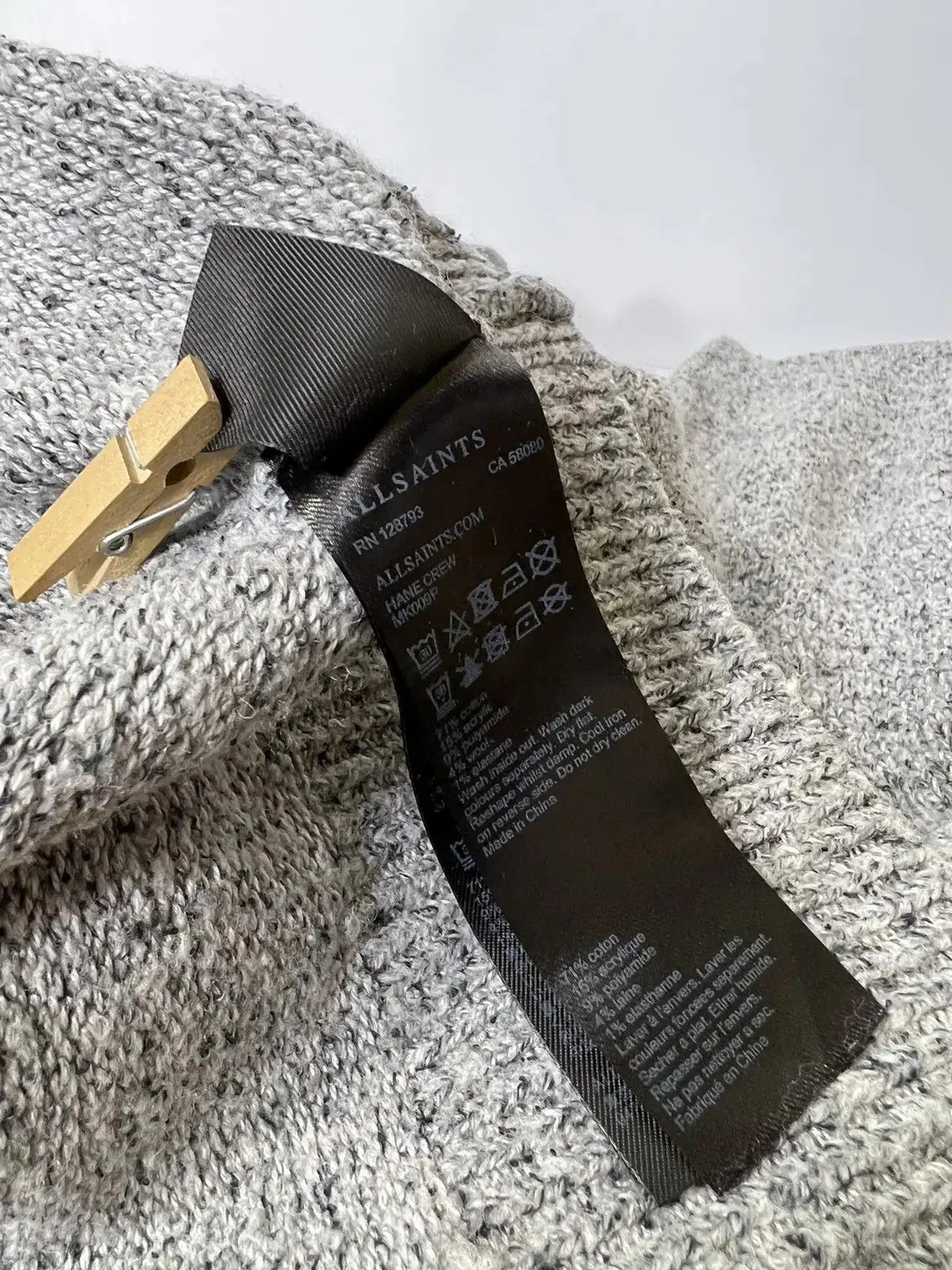 Allsaints × Japanese Brand All Saints Hane Crew sweater Size US S / EU 44-46 / 1 - 5 Thumbnail