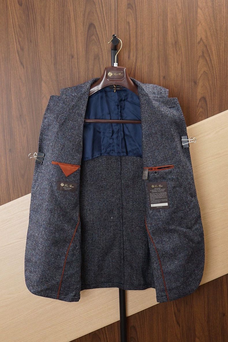 Loro Piana LORO PIANA Men's single west 59 small wool 33 alpaca Size 54R - 3 Thumbnail