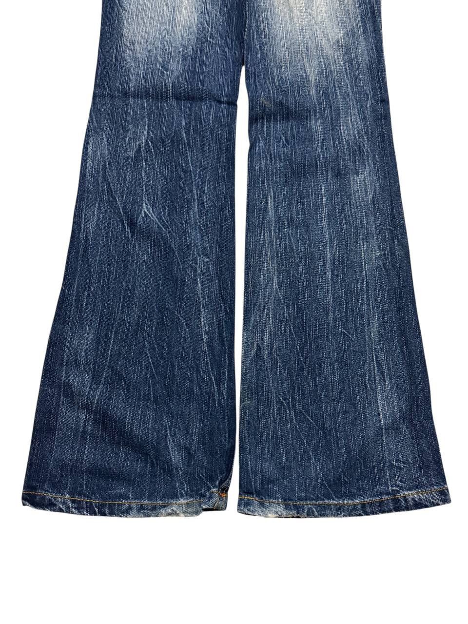 Vintage 💥Flare💥Vintage Blow By Blue Whisker Tunder Bootcut Sick Jean Size US 28 / EU 44 - 16 Thumbnail