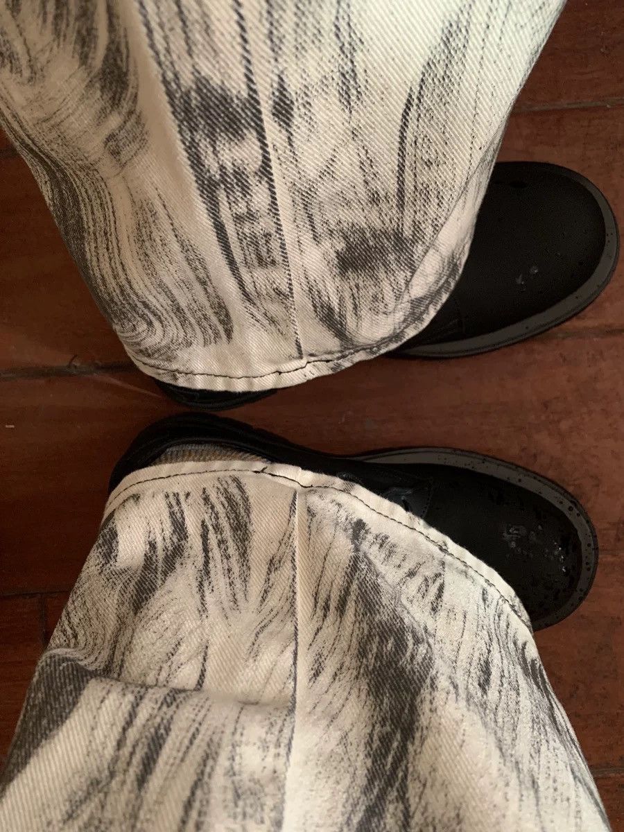 Japanese Brand × Vintage Avant garde fashion painted jeans pants Size US 34 / EU 50 - 8 Thumbnail