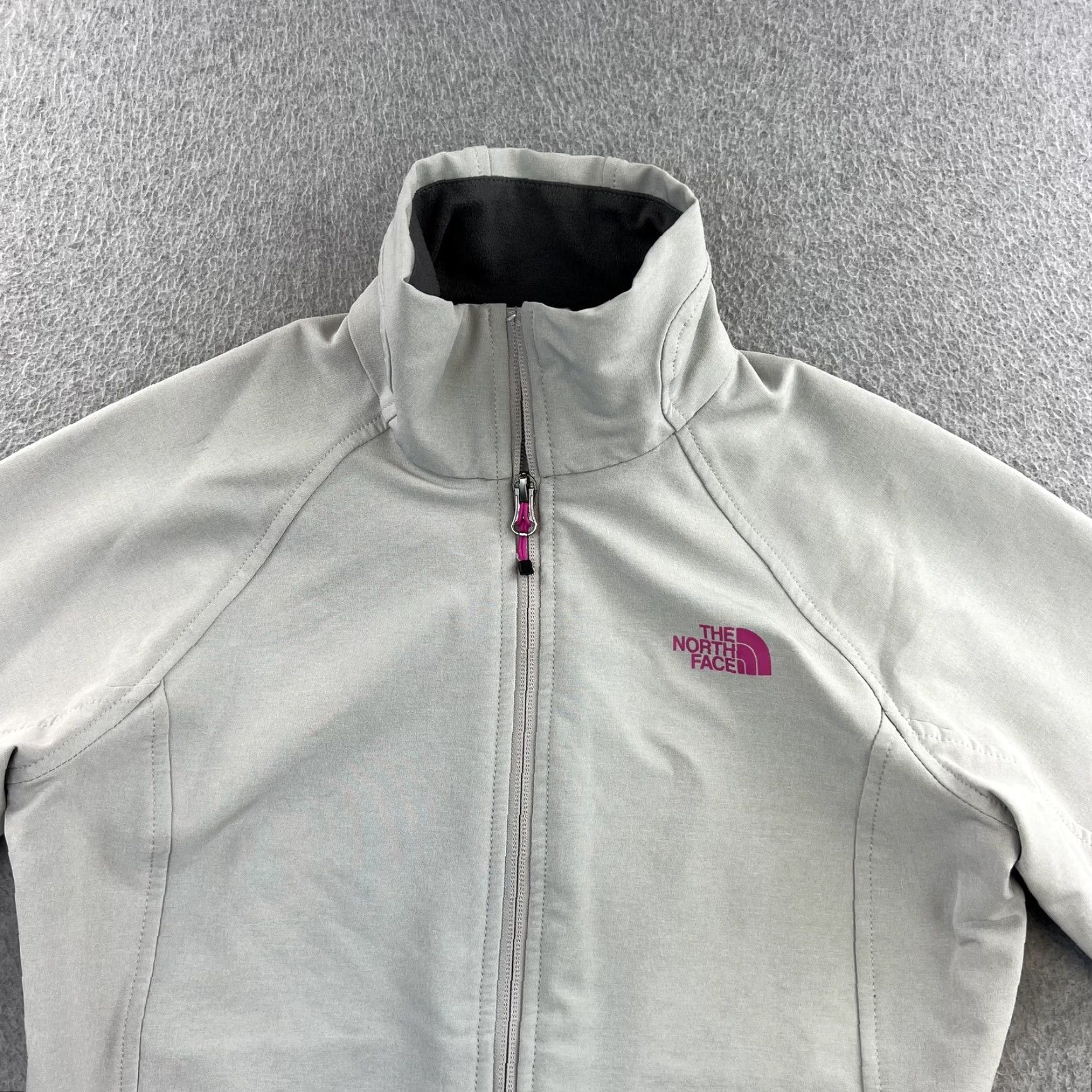 The North Face The North Face Jacket Womens XS Gray Softshell FlashDry Fleece Lined Full Zip Size XS / US 0-2 / IT 36-38 - 5 Thumbnail