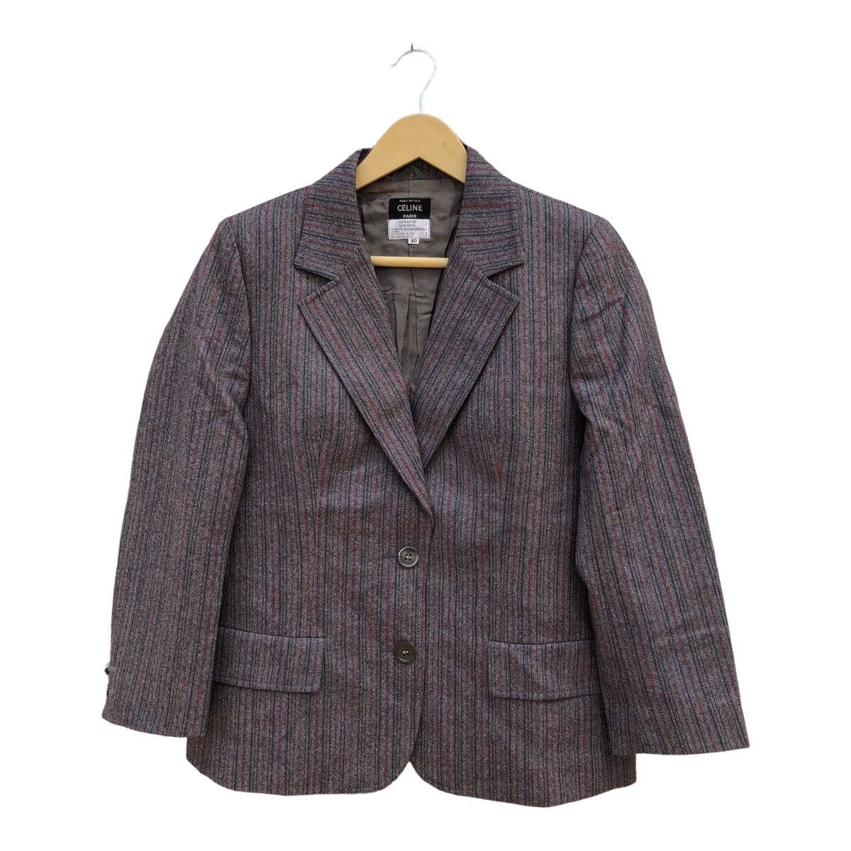 Celine Celine Blazer Nice Design Size S / US 4 / IT 40 - 1 Thumbnail