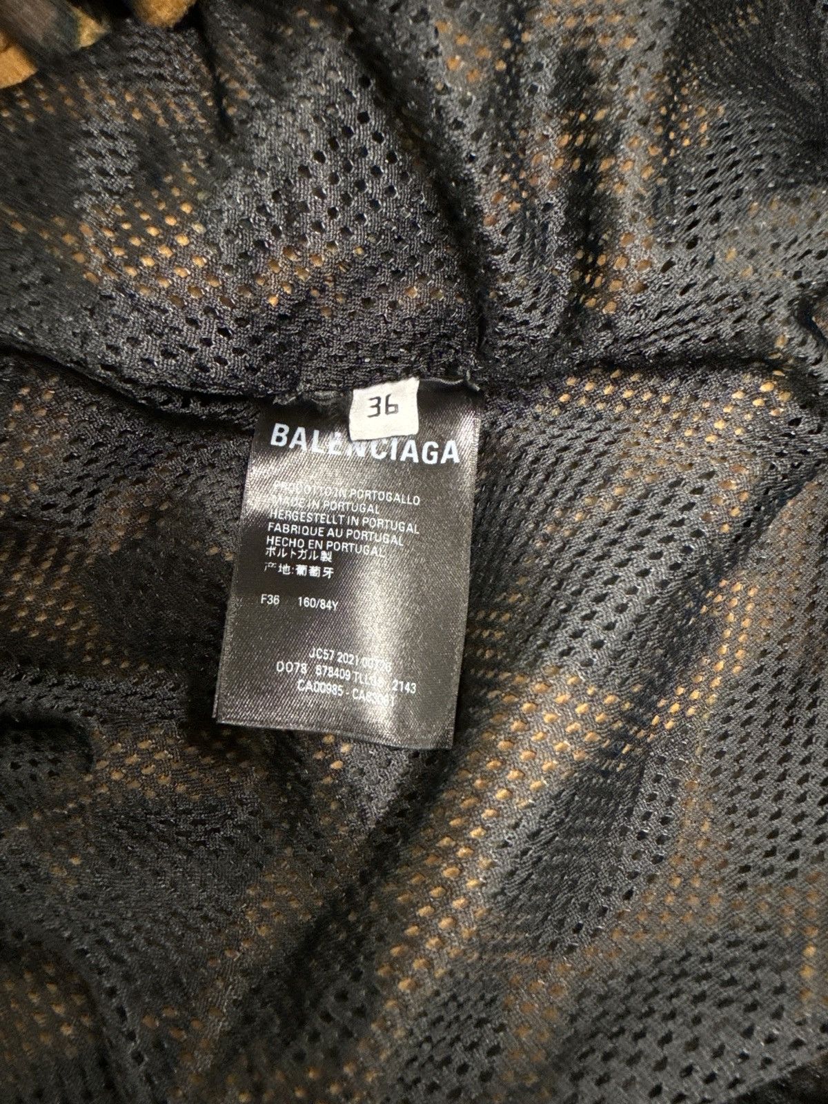 Balenciaga Balenciaga leopard zip up fleece sweater XL Size US L / EU 52-54 / 3 - 6 Thumbnail