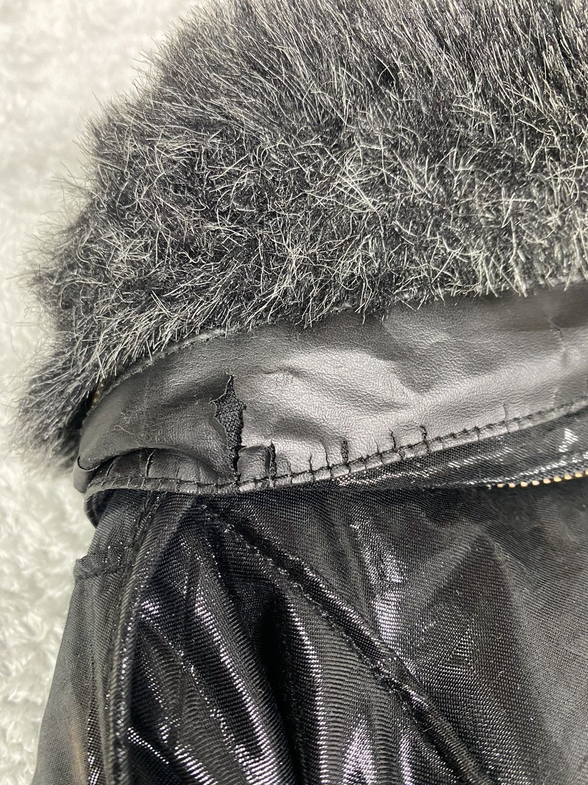 Le Grande Bleu (L.G.B.) LGB If Six Was Nine Style Men Tenoras Faux Fur Jacket. J0118 Size US L / EU 52-54 / 3 - 16 Thumbnail