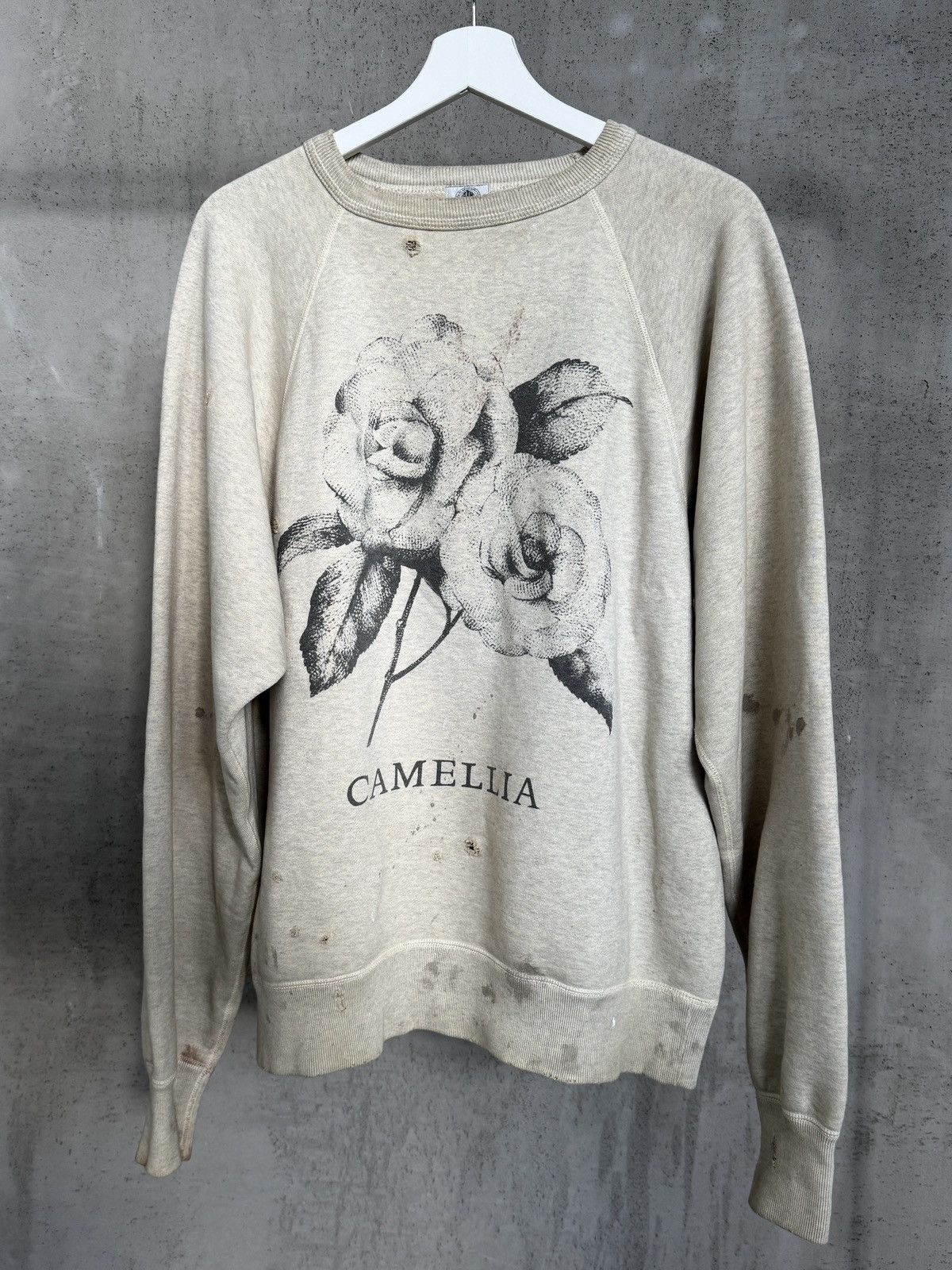 Saint Michael Saint Michael - Camellia Raglan Sleeve Sweatshirt (2021) Size US L / EU 52-54 / 3 - 1 Thumbnail