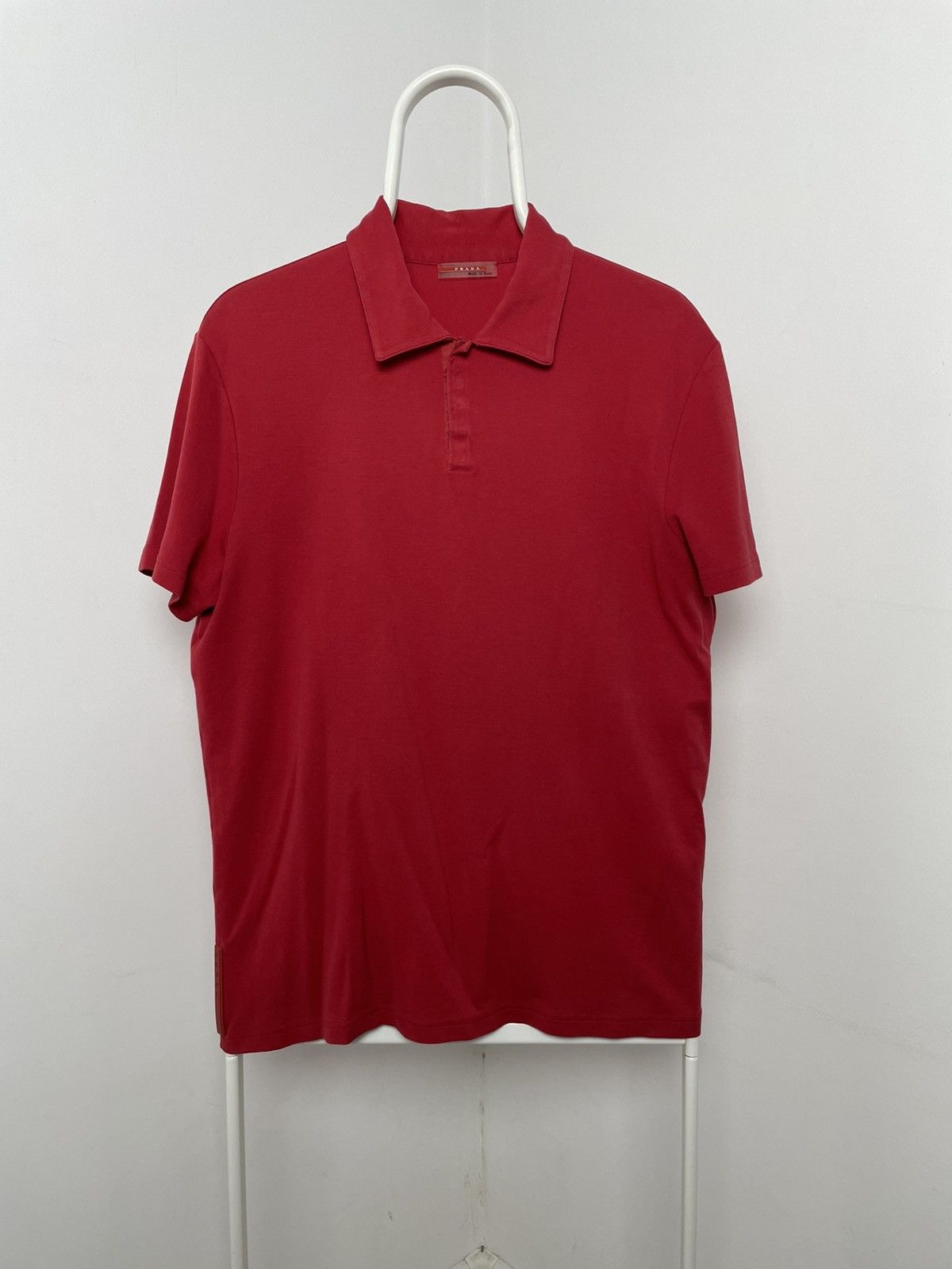 Prada Prada polo red tab on velcro Size US L / EU 52-54 / 3 - 1 Thumbnail