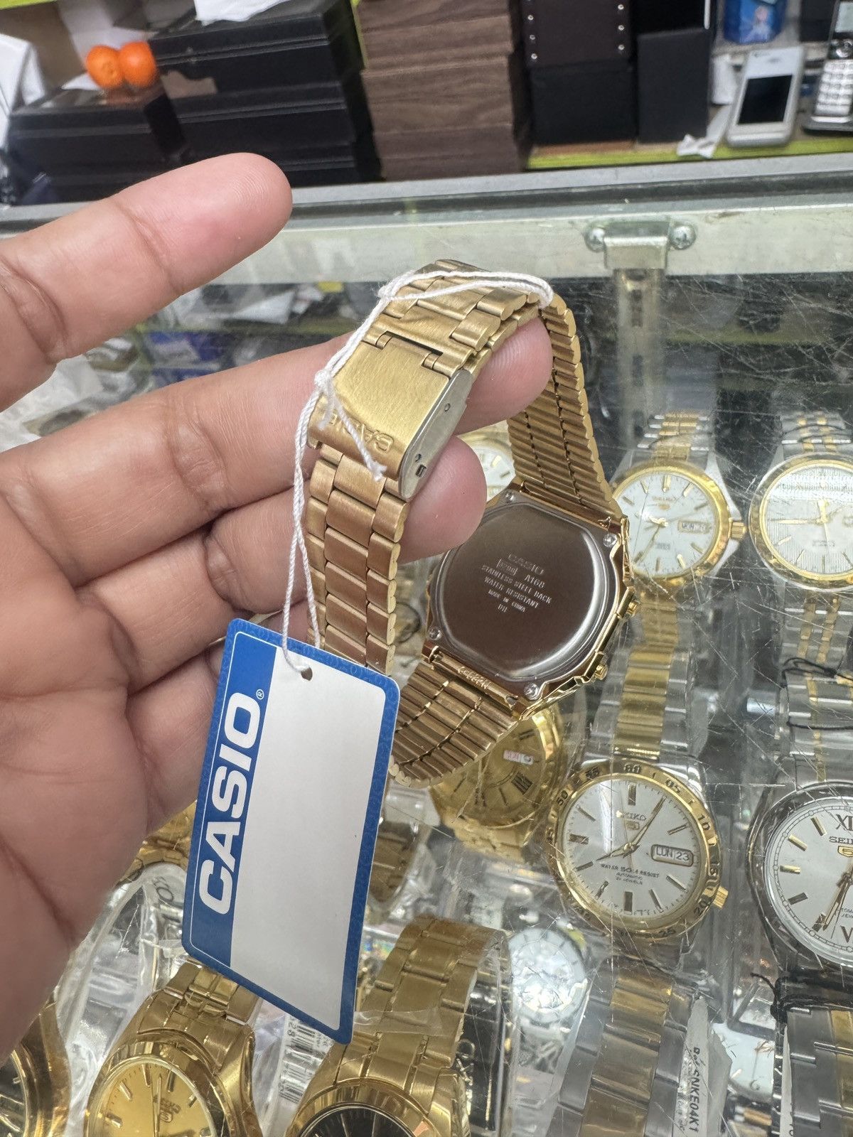 Casio Casio Stainless Steel Watch Unisex Size Brand New Size 34 - 9 Thumbnail