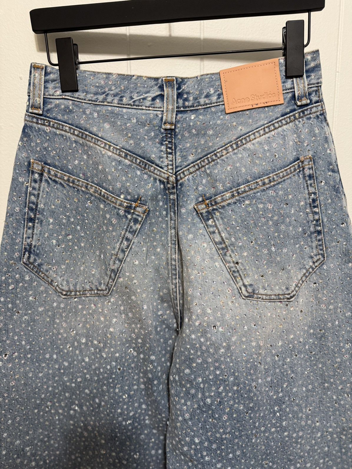 Acne Studios Acne Studios 2023F Vegas Rhinestone Jeans Size 26" / US 2 / IT 38 - 5 Thumbnail