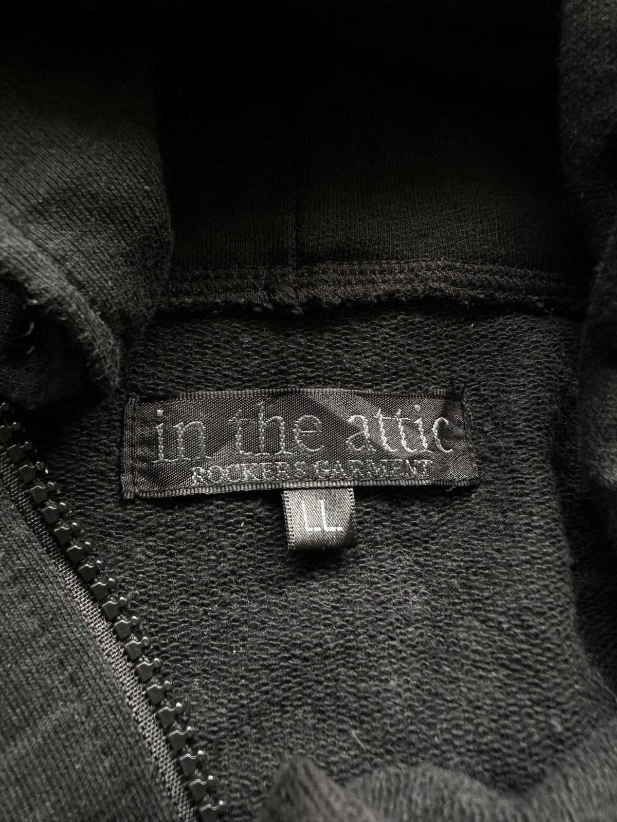 In The Attic 00's In the Attic rocker garment gimp zipper hoodie Size US M / EU 48-50 / 2 - 11 Thumbnail