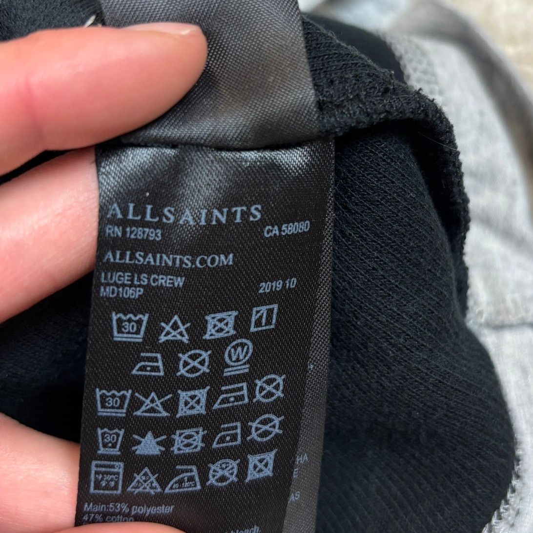 Allsaints Allsaints Luge Long Sleeve Crew Neck Layered Shirt Men's XL Size US XL / EU 56 / 4 - 7 Thumbnail