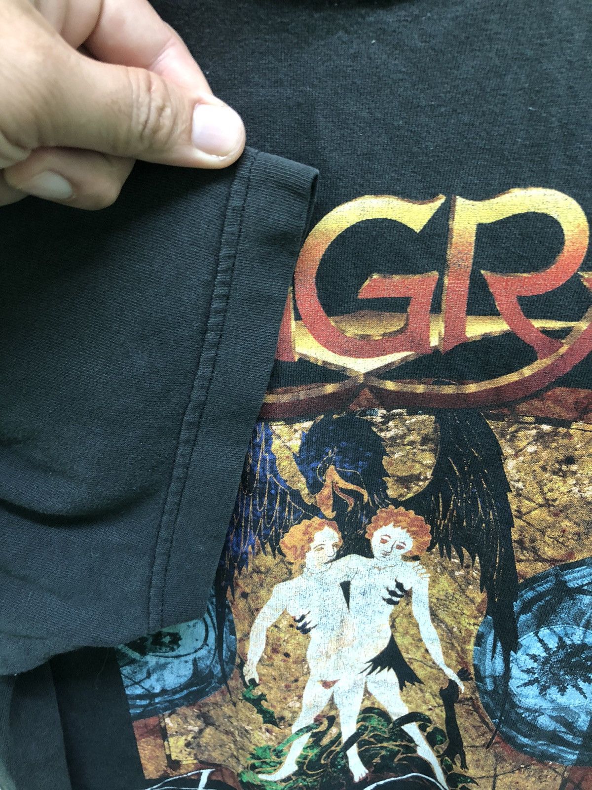 Band Tees Vtg 07’s Angra Brazilian Power Metal 15th Celebration Tee Size US M / EU 48-50 / 2 - 5 Thumbnail