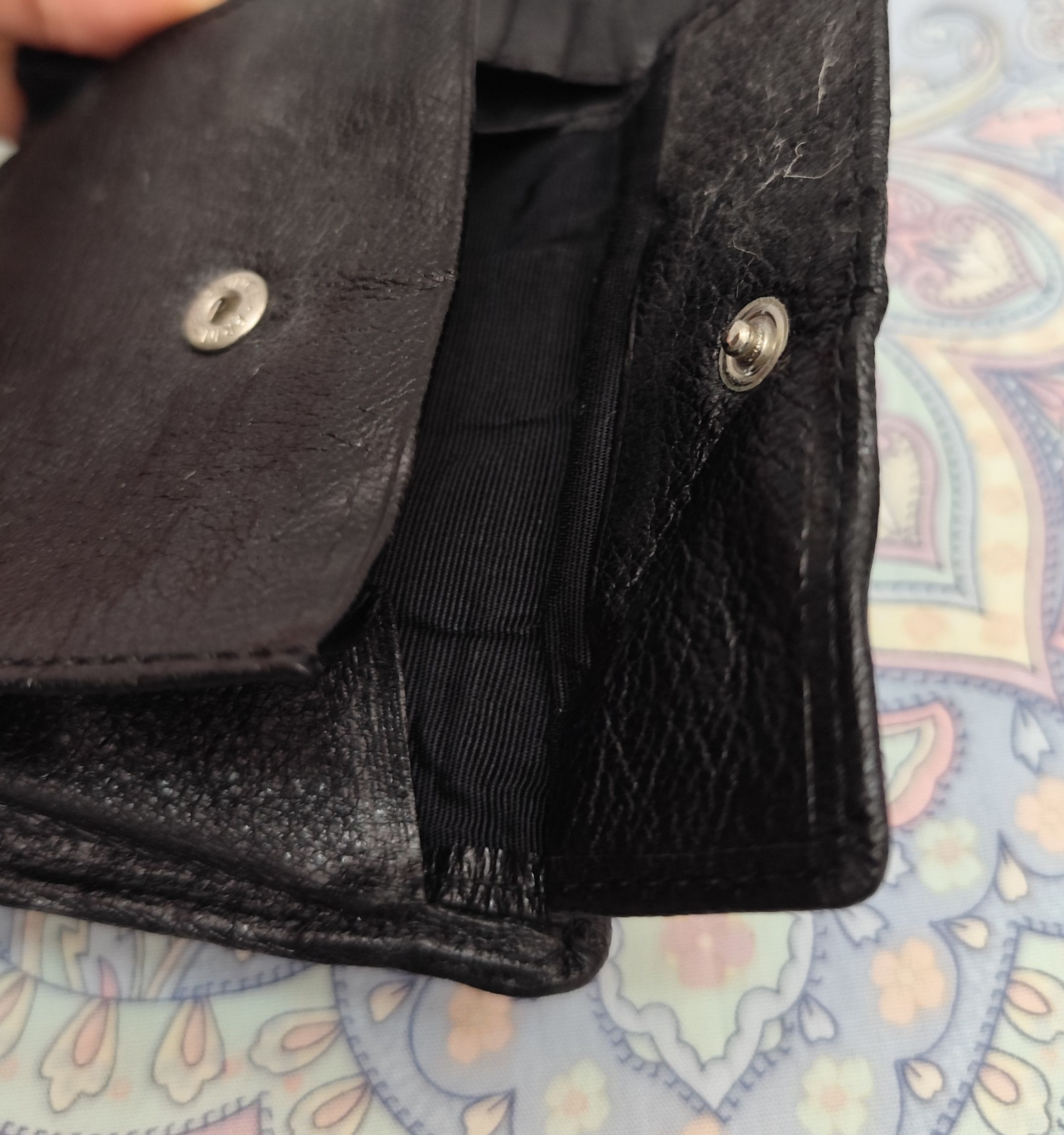 Roberta di Camerino Roberta di Camerino Black Leather Bi-fold Wallet Size ONE SIZE - 10 Thumbnail