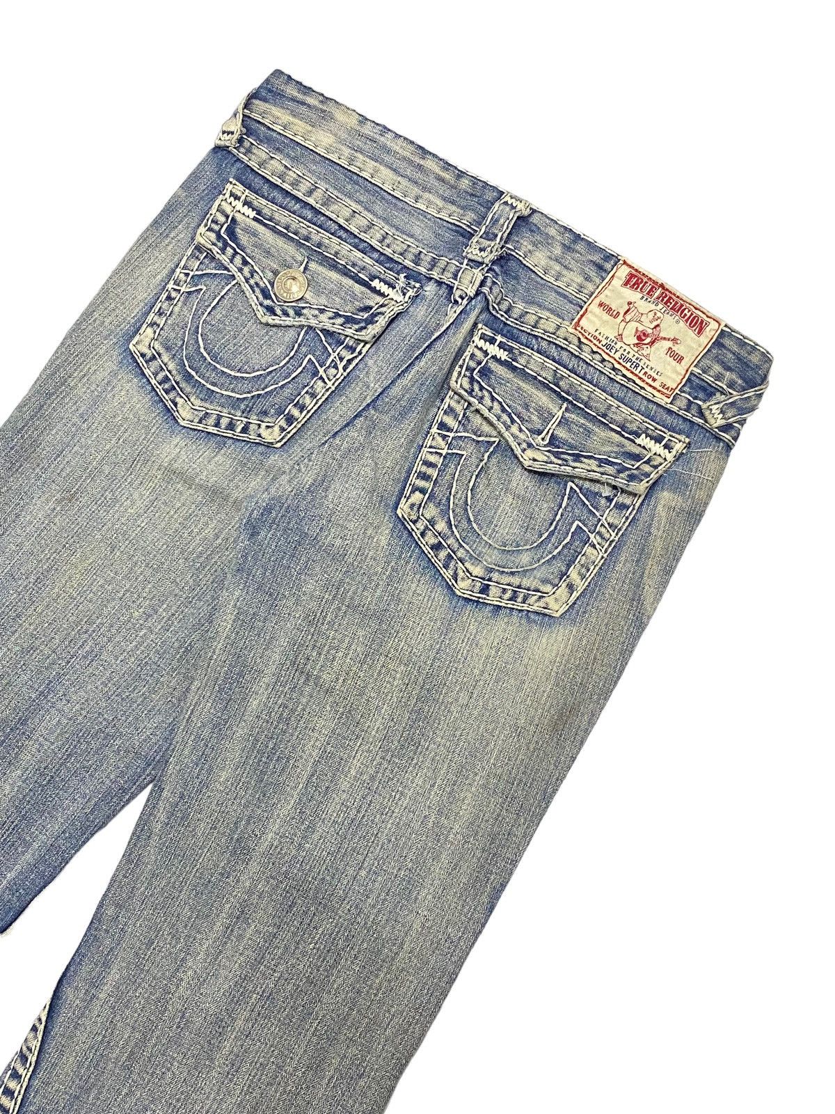 Hysteric Glamour × If Six Was Nine × Japanese Brand Flare True Religion Jean Fashion for the Sense Low Rise Size US 31 - 8 Thumbnail