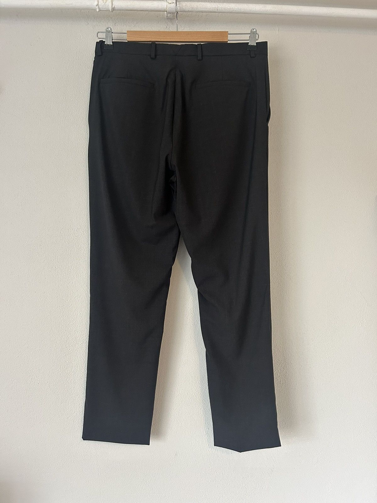 Prada Prada Black Wool Blend Slim Fit Trousers Size US 30 / EU 46 - 8 Thumbnail