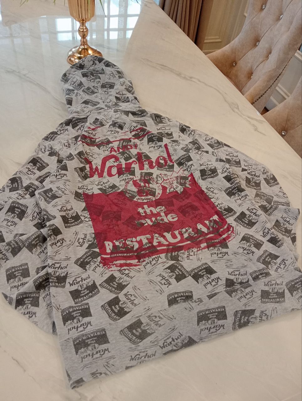Andy Warhol × Hysteric Glamour HYSTERIC GLAMOUR X ANDY WARHOL THE NUDE RESTAURANT HOODIE Size US S / EU 44-46 / 1 - 2 Thumbnail
