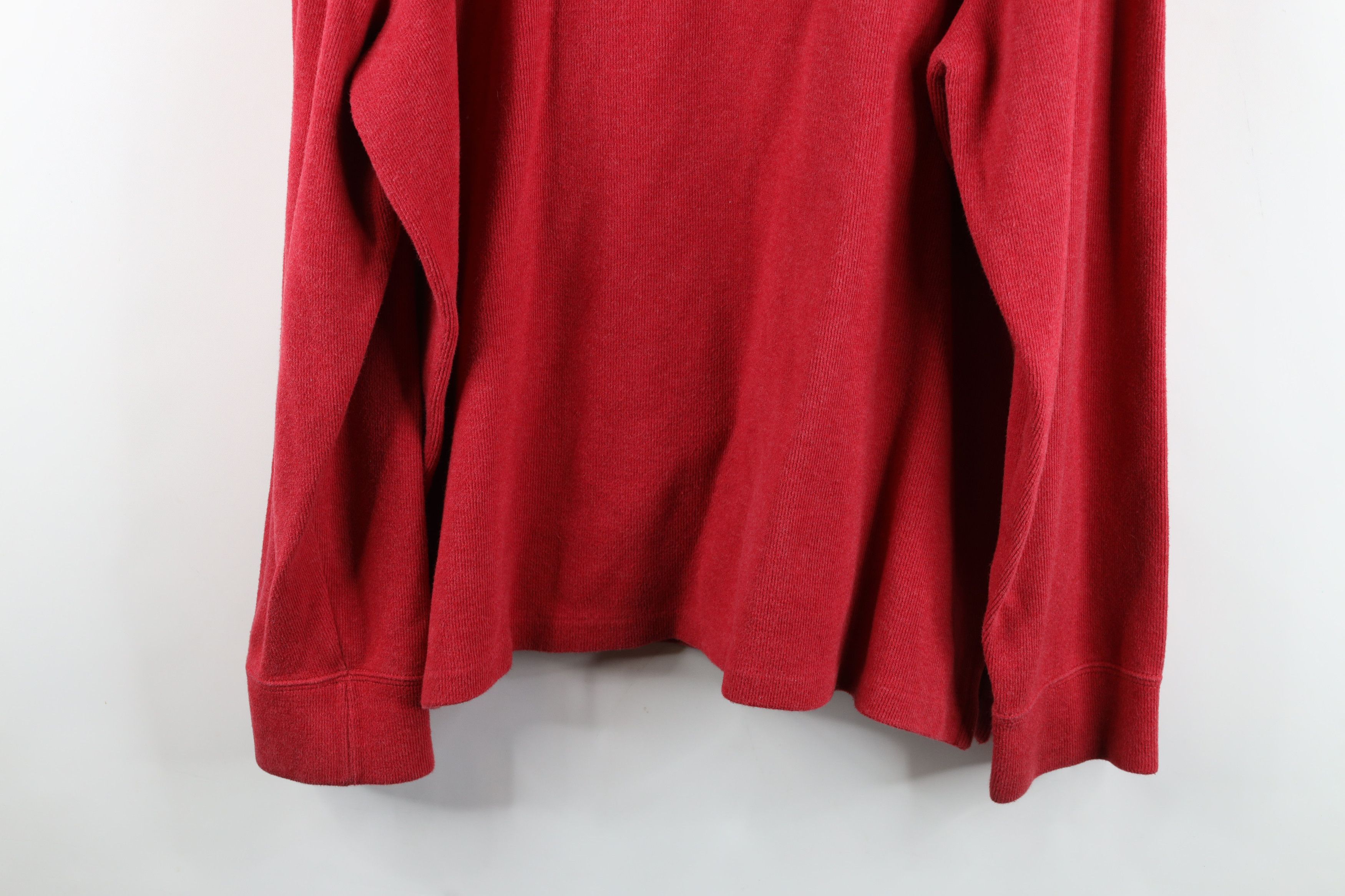 Ralph Lauren Vintage 90s Ralph Lauren Cotton Ribbed Knit Half Zip Sweater Size US XXL / EU 58 / 5 - 13 Thumbnail