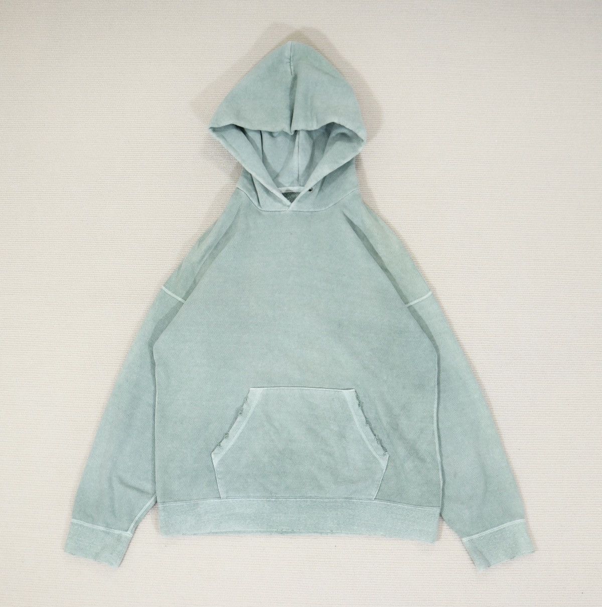 Visvim Visvim 21ss Jumbo Hoodie P.O. (Uneven Dye) Lt.green | Grailed