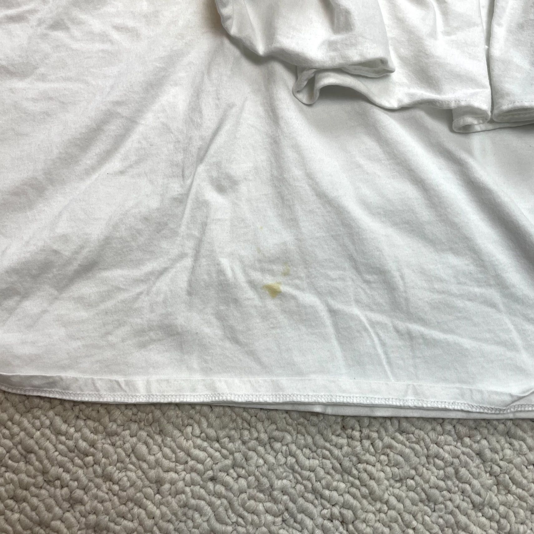 Banana Republic BANANA REPUBLIC Limited Edition Diagonal Ruffle T Shirt Womens Large White Top Size L / US 10 / IT 46 - 3 Thumbnail