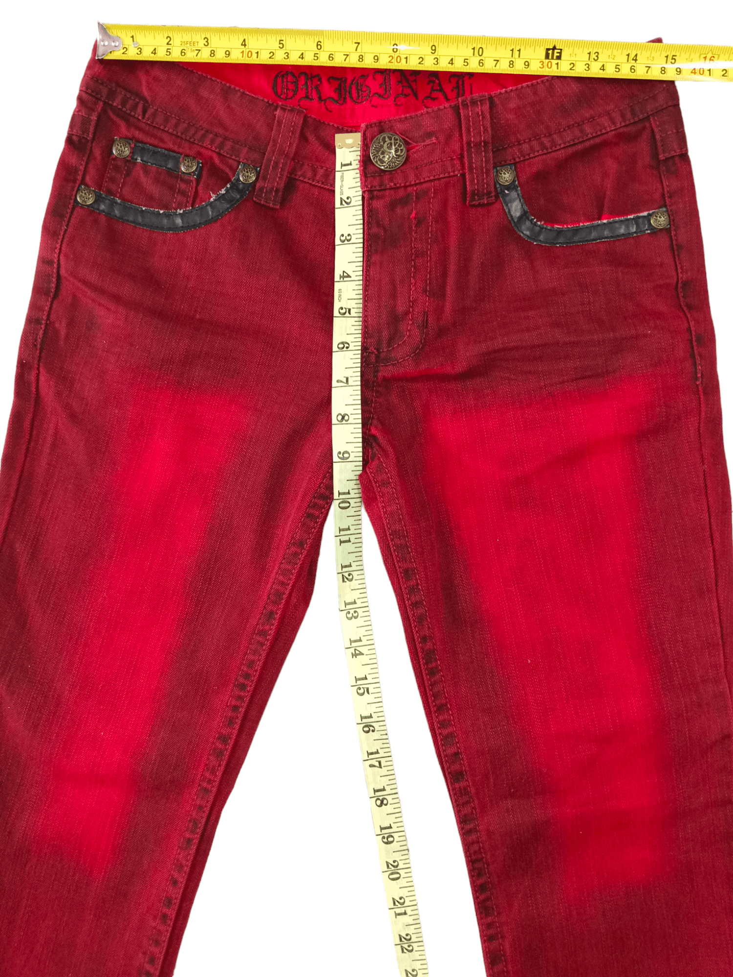 Japanese Brand 🔥Hot🔥Seditionaries Hell Reds Punk Jeans Size US 30 / EU 46 - 7 Thumbnail