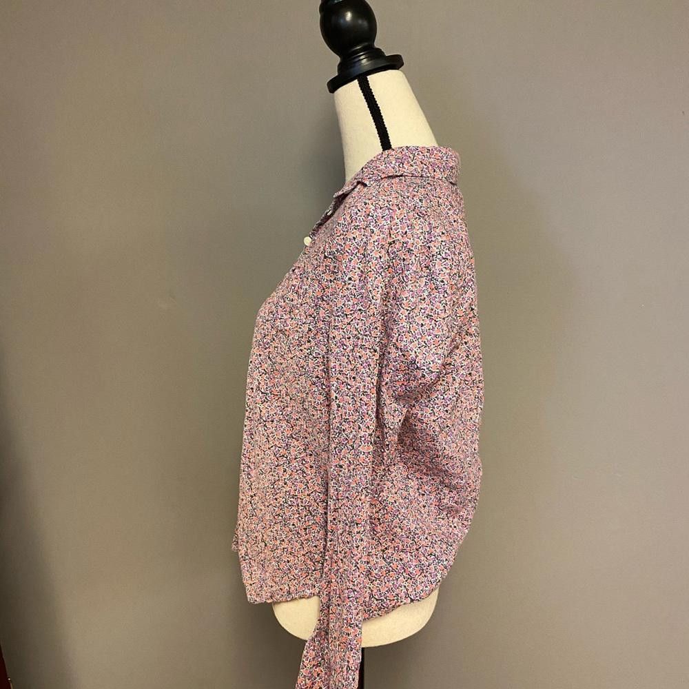 Designer J. Crew button up top Size S / US 4 / IT 40 - 2 Thumbnail