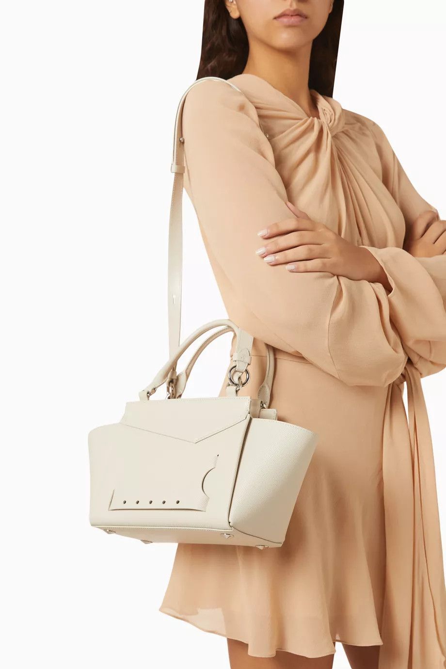 Maison Margiela oc11z0325 Size: OS / Hobo Shoulder Bag in Ecru Size ONE SIZE - 2 Thumbnail
