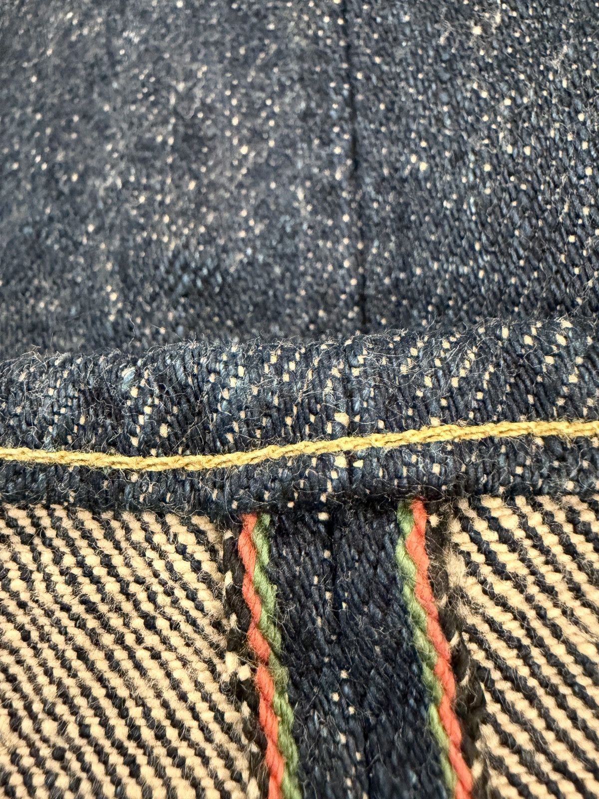 Oni 288ZR-OLV 20OZ "SECRET DENIM OLIVE WEFT" Size US 38 / EU 54 - 3 Thumbnail