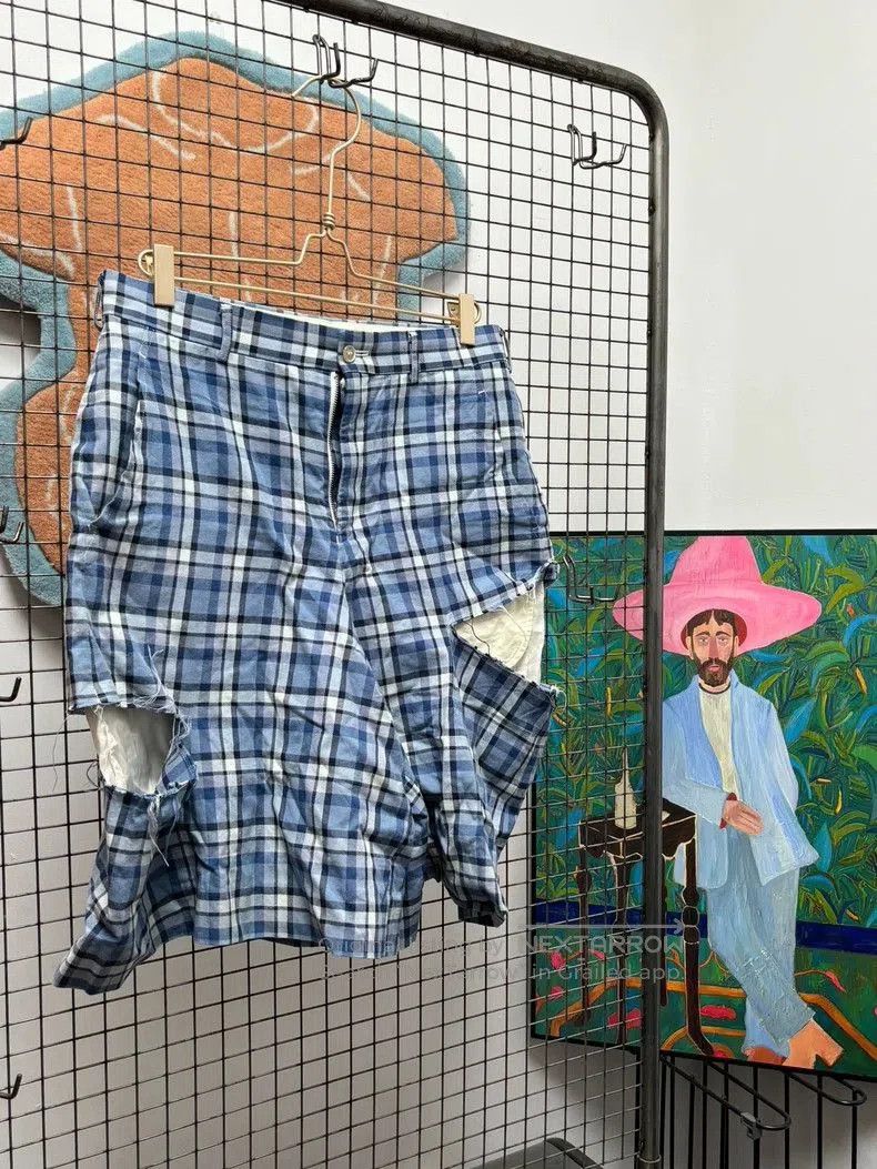 Comme des Garcons Comme des Garçons Homme Plus Plaid Shorts . Size US 30 / EU 46 - 1 Thumbnail