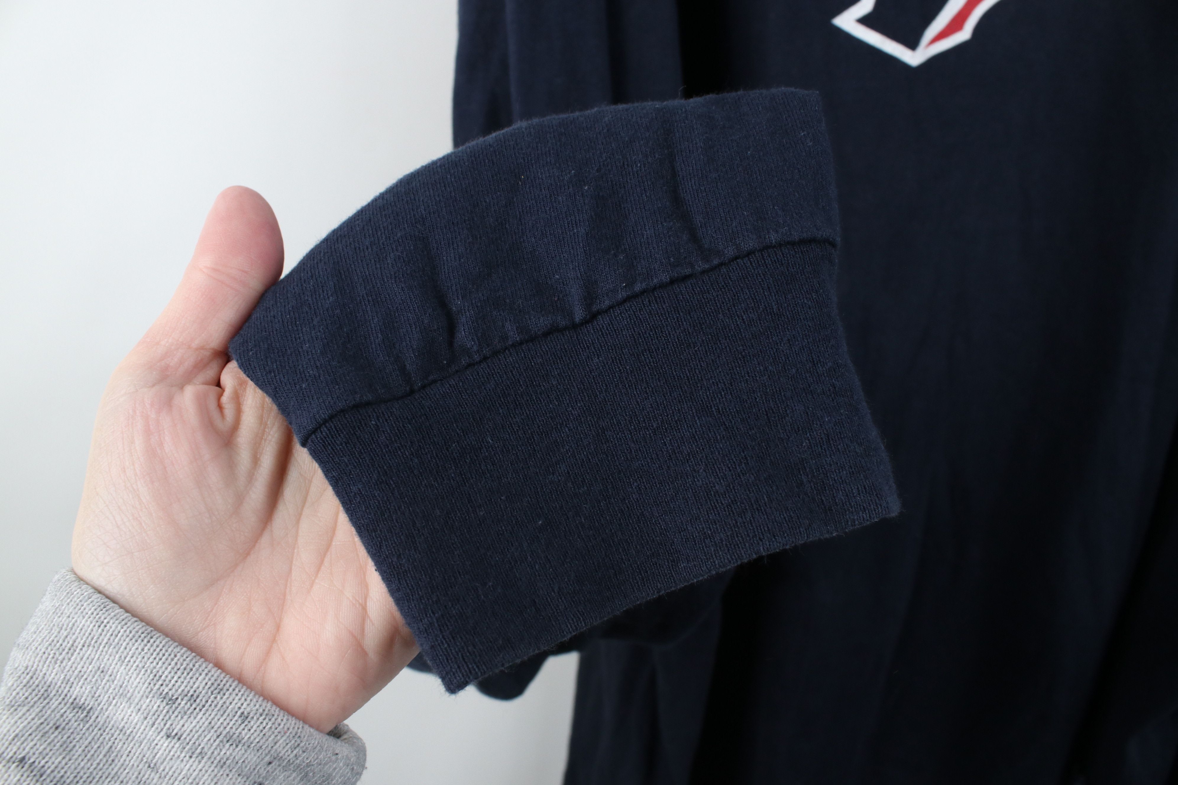 Reebok Vintage Reebok NFL Texans Football Long Sleeve T-Shirt Blue Size US XXL / EU 58 / 5 - 13 Thumbnail