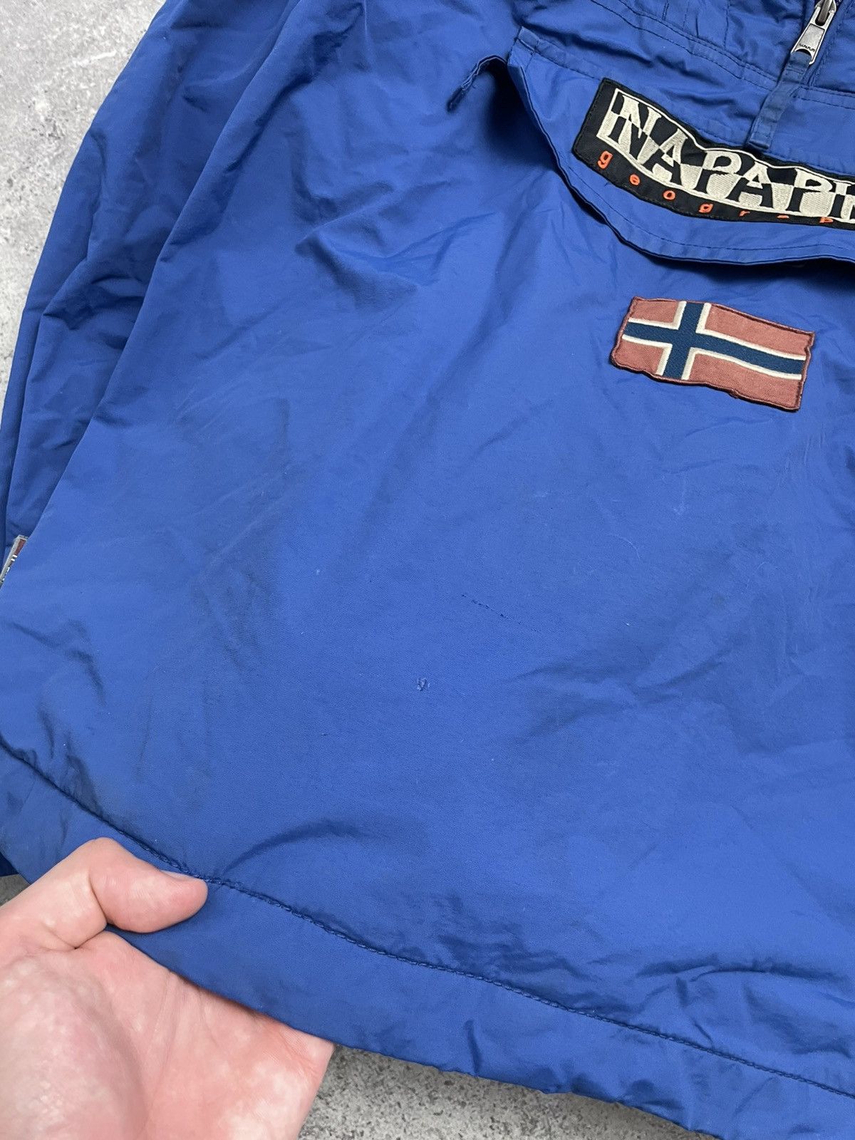 Napapijri Napapijri rainforest anorak jacket fleece lined gorpcore Size US S / EU 44-46 / 1 - 7 Thumbnail