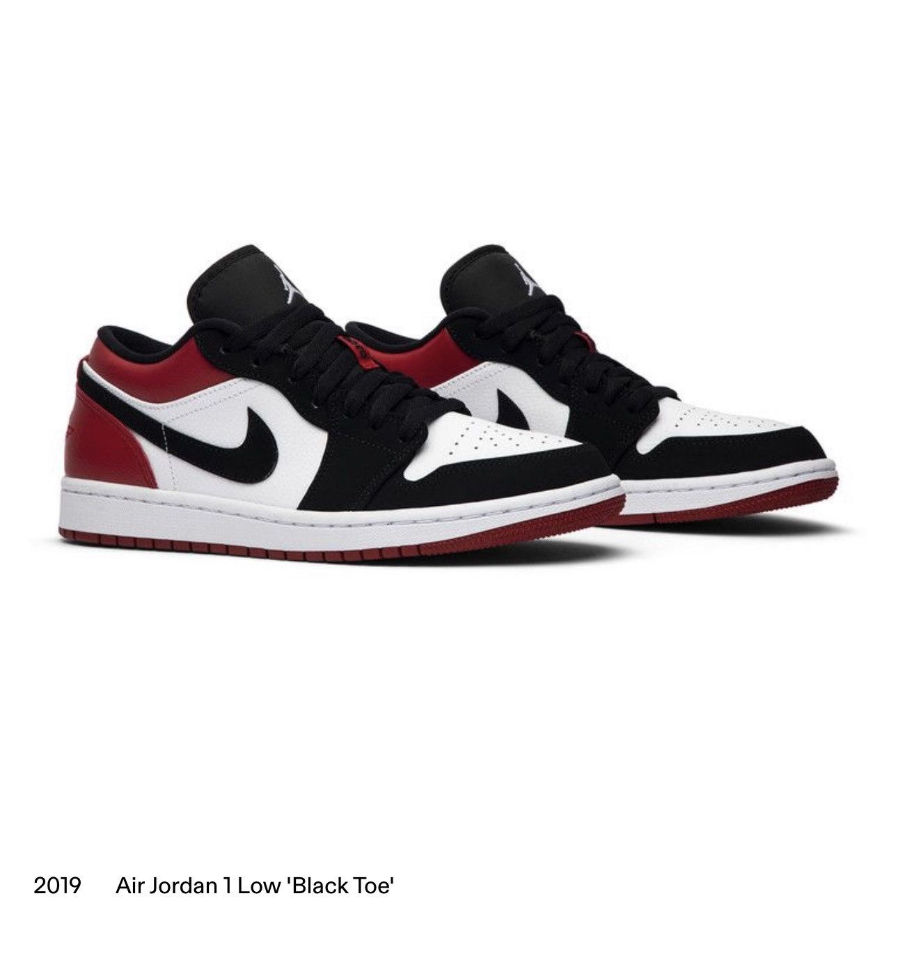 Jordan Brand 2019 jordan 1 black toe Size US 10 / EU 43 - 10 Thumbnail