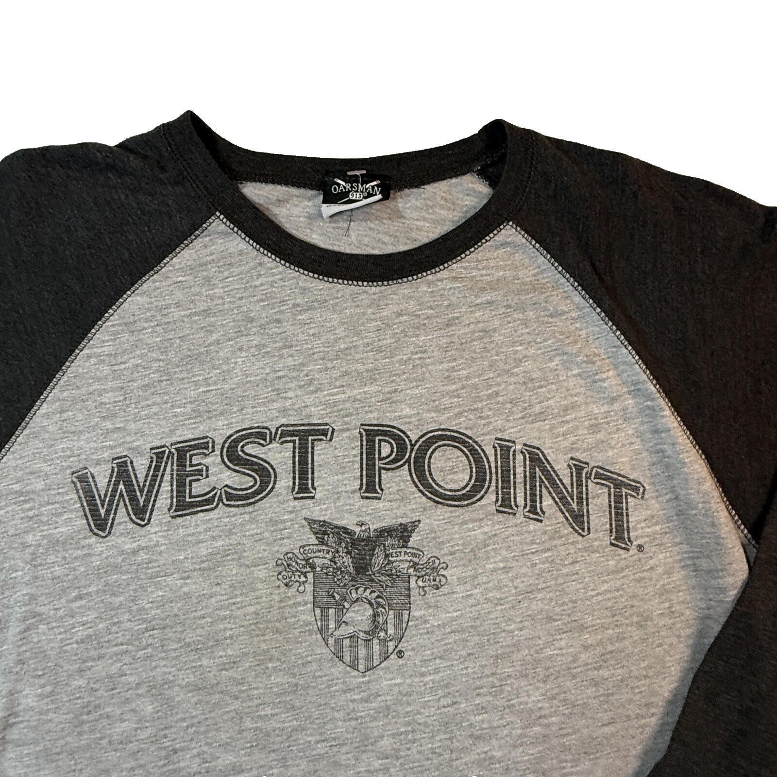 Other Vintage West Point Raglan Tee Mens M Army Black Knights USA Size US M / EU 48-50 / 2 - 3 Thumbnail